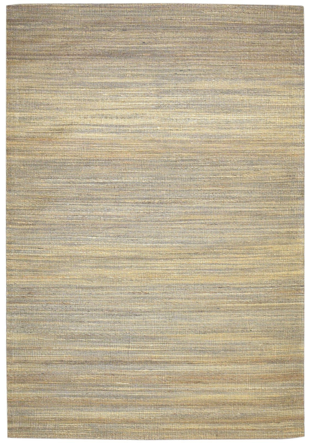 Jacquard Loom Brown Jute Rug 5' X 7' Modern Scandinavian Solid Room Si