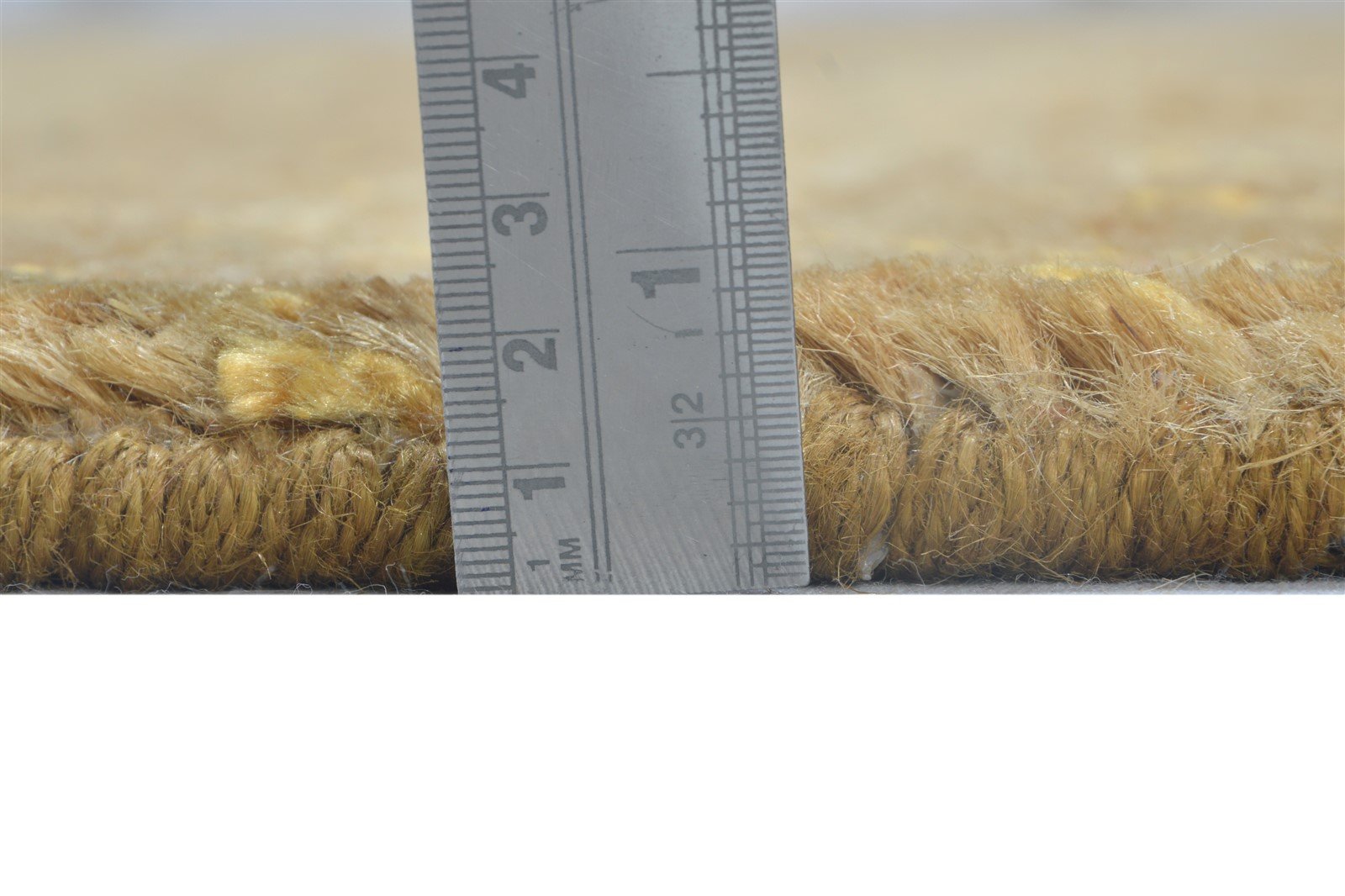 Shaine Hand Knotted Rust Jute Rug 5X7 Modern Scandinavian Geometric   7864408211605