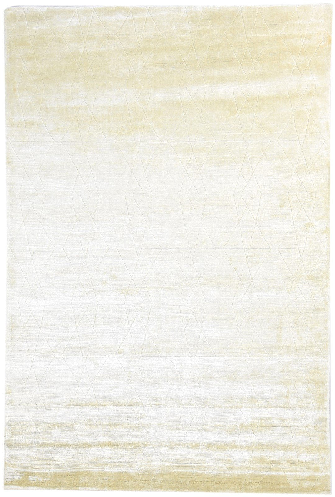 Silk Beige Rug 6' X 9' Modern Handloom Scandinavian Solid Room Size Carpet   7865107185813