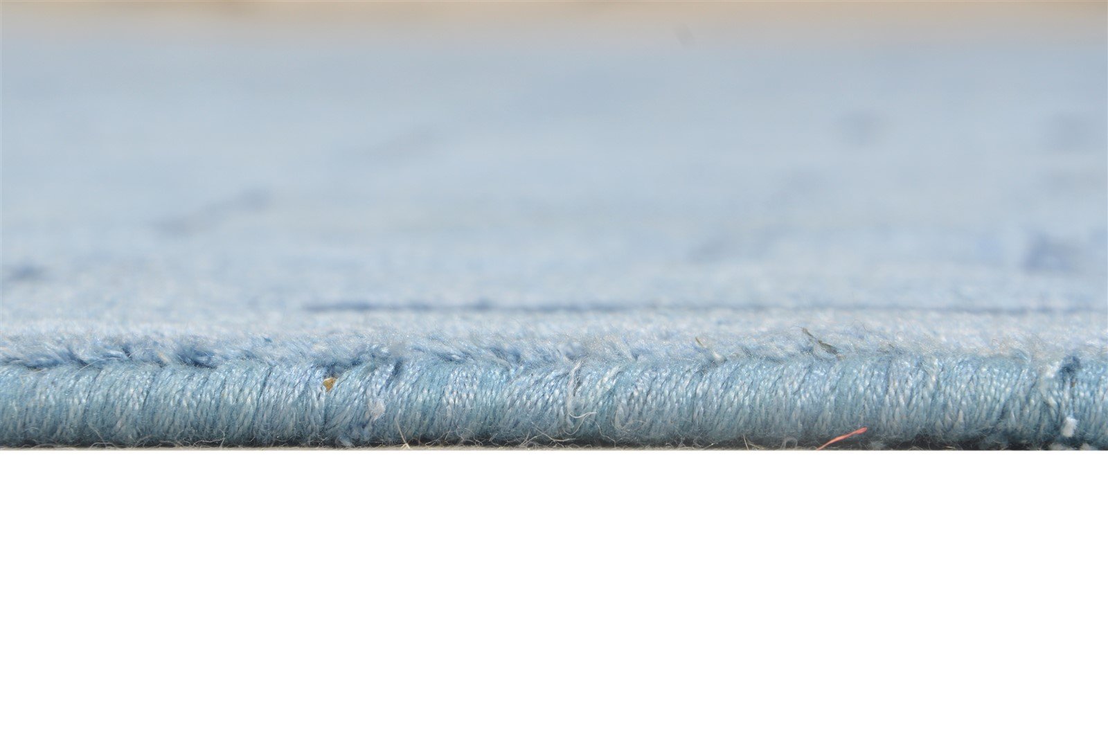 Silk Blue Rug 5' X 8' Modern Hand Woven Scandinavian Geometric Room Size Carpet   7864921358485
