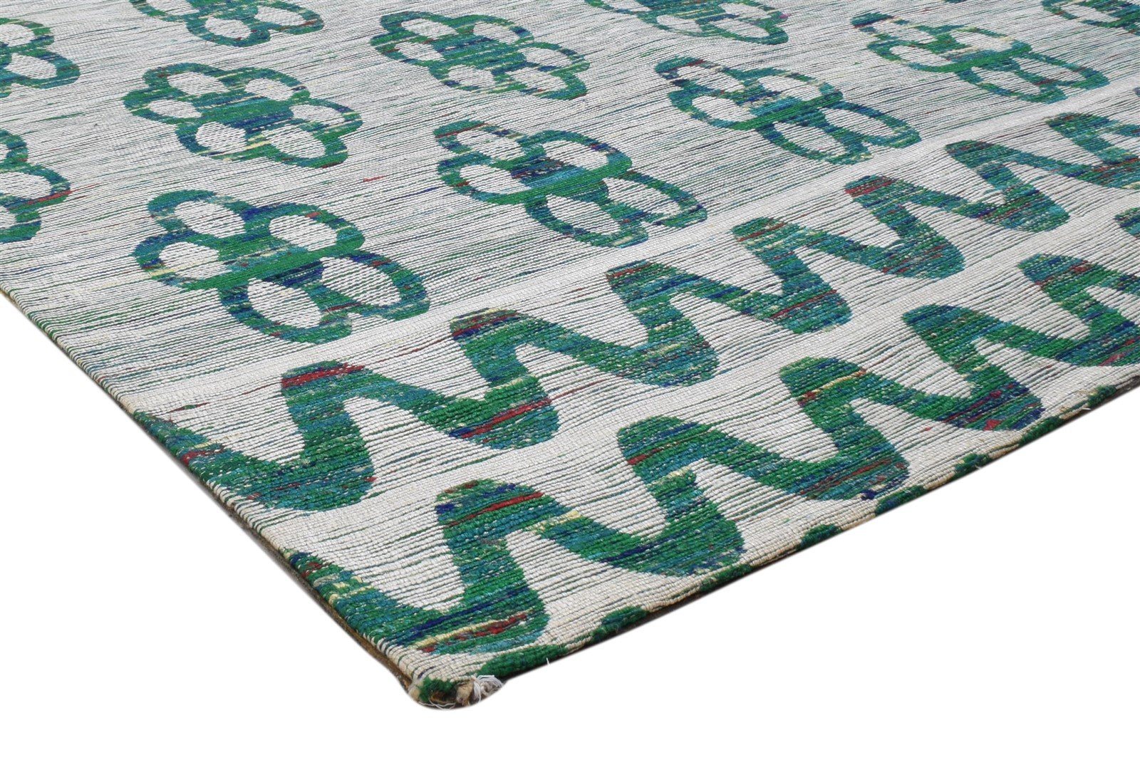 Silk Grey Rug 5' X 8' Modern Jacquard Loom Scandinavian Floral Room Size Carpet   7860700676245