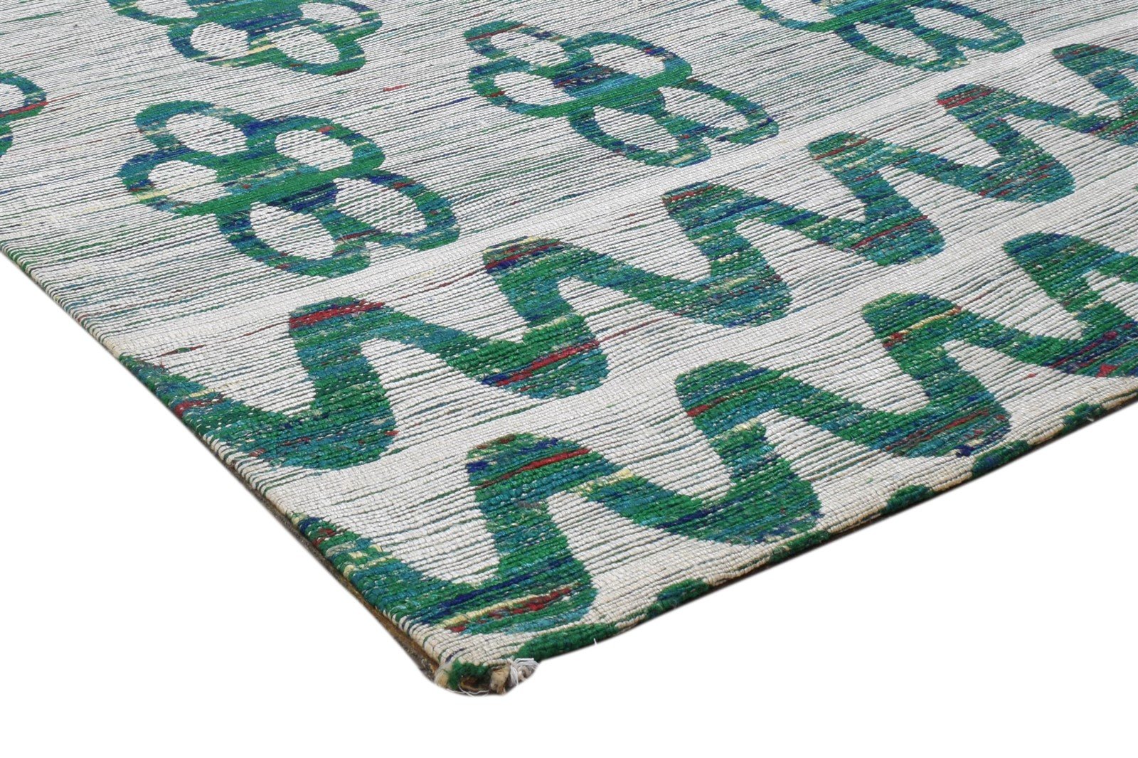 Silk Grey Rug 5' X 8' Modern Jacquard Loom Scandinavian Floral Room Size Carpet   7860700676245
