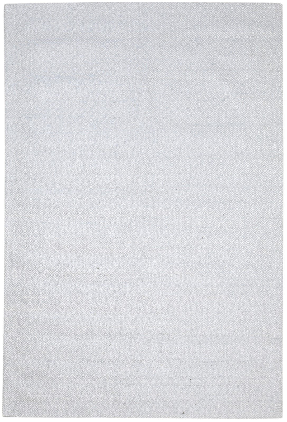Silk Grey Rug 5' X 8' Modern Jacquard Loom Scandinavian Solid Room Size Carpet   7864466571413