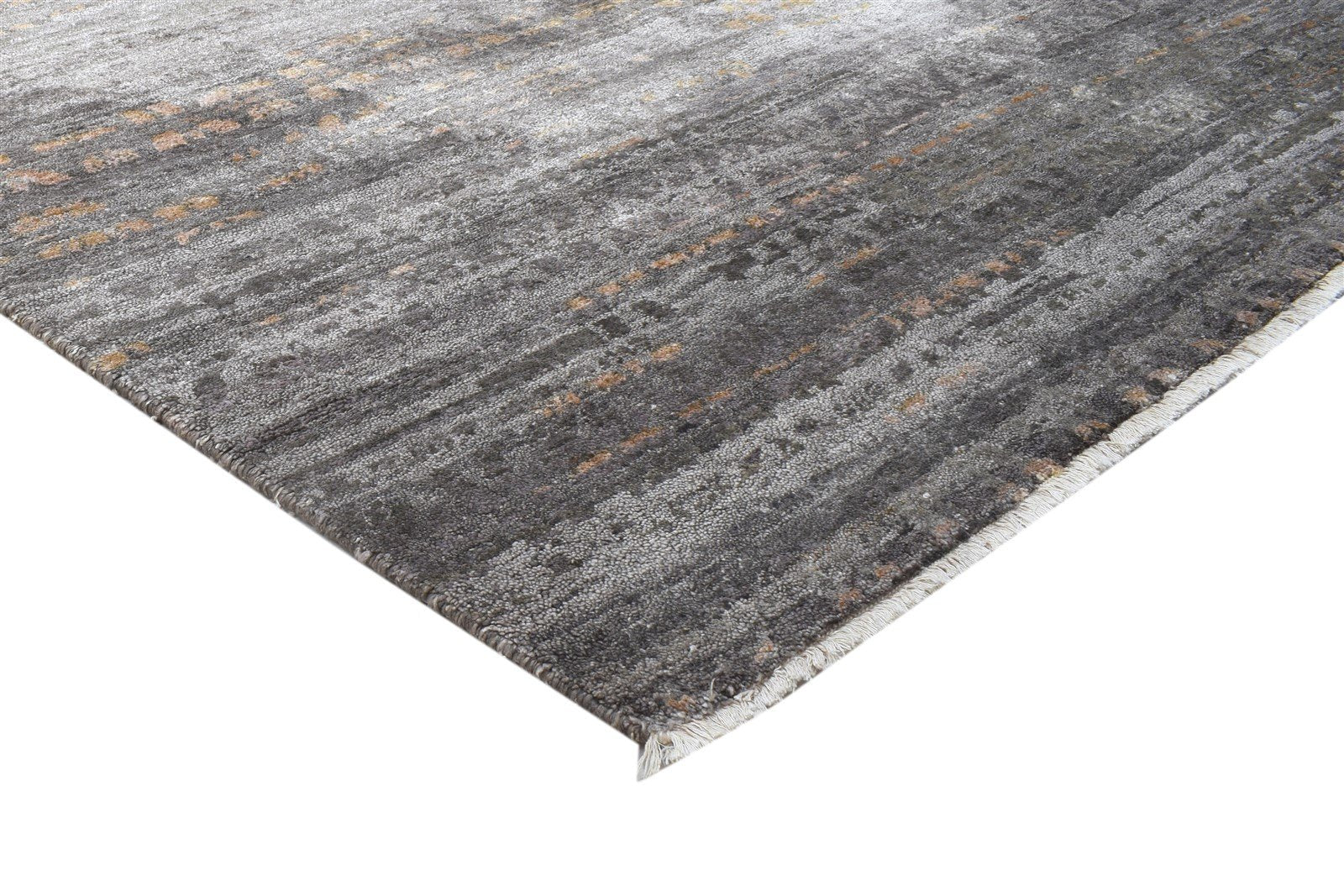 Silk Rust Rug 8' X 14' Modern Hand Knotted Moroccan Trellis Large Carpet   7864104878229