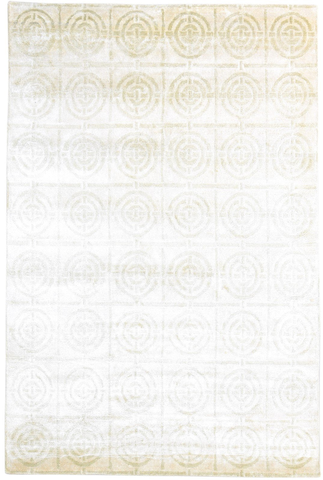 Silk Sage Rug 6' X 9' Modern Hand Knotted Scandinavian Nordic Room Size Carpet   7865068978325