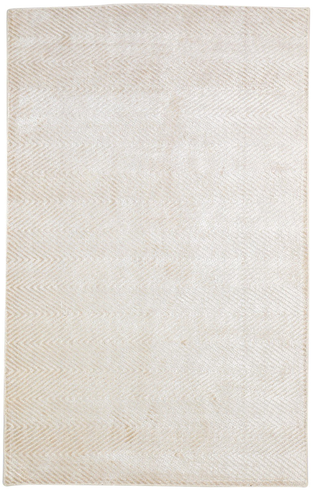 Silk Sand Rug 5' X 8' Modern Handloom Scandinavian Diamond Room Size Carpet   7864513429653