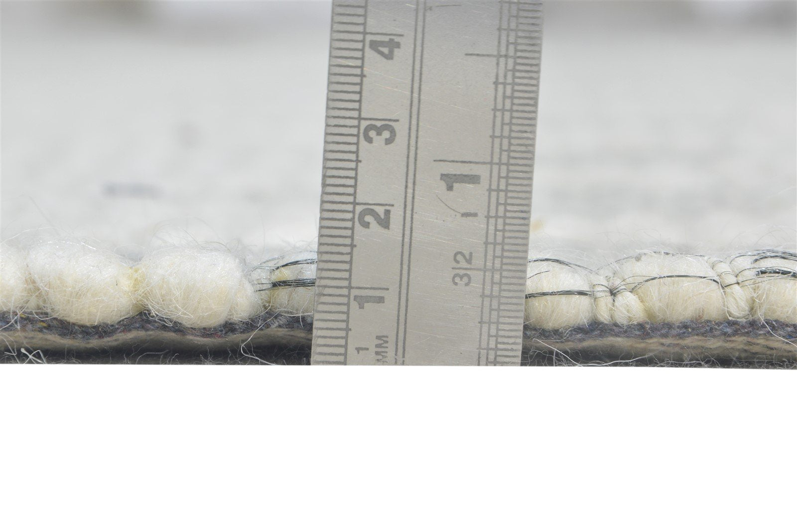 Suzi Jacquard Loom Cream Wool Rug 5' X 8' Modern Scandinavian Nordic   7864585814165