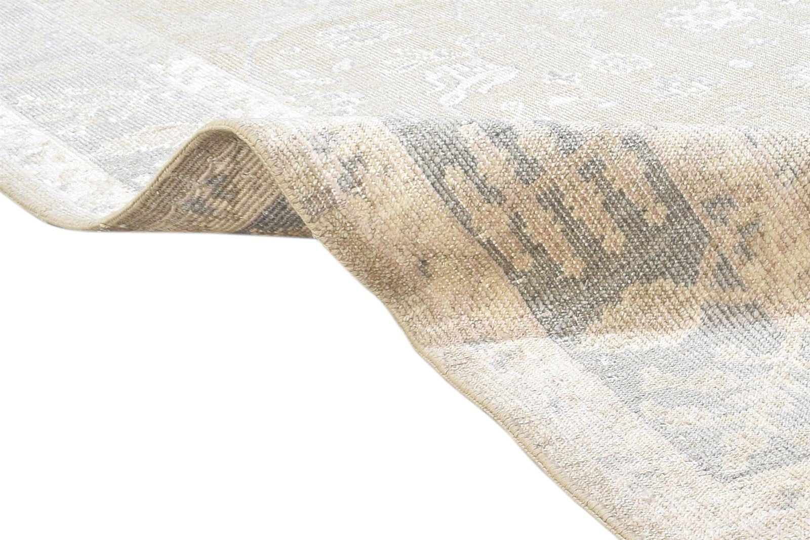 Tanitansy Silk Brown Rug 5' X 8' Persian Hand Knotted Oushak Oriental   7864804475029