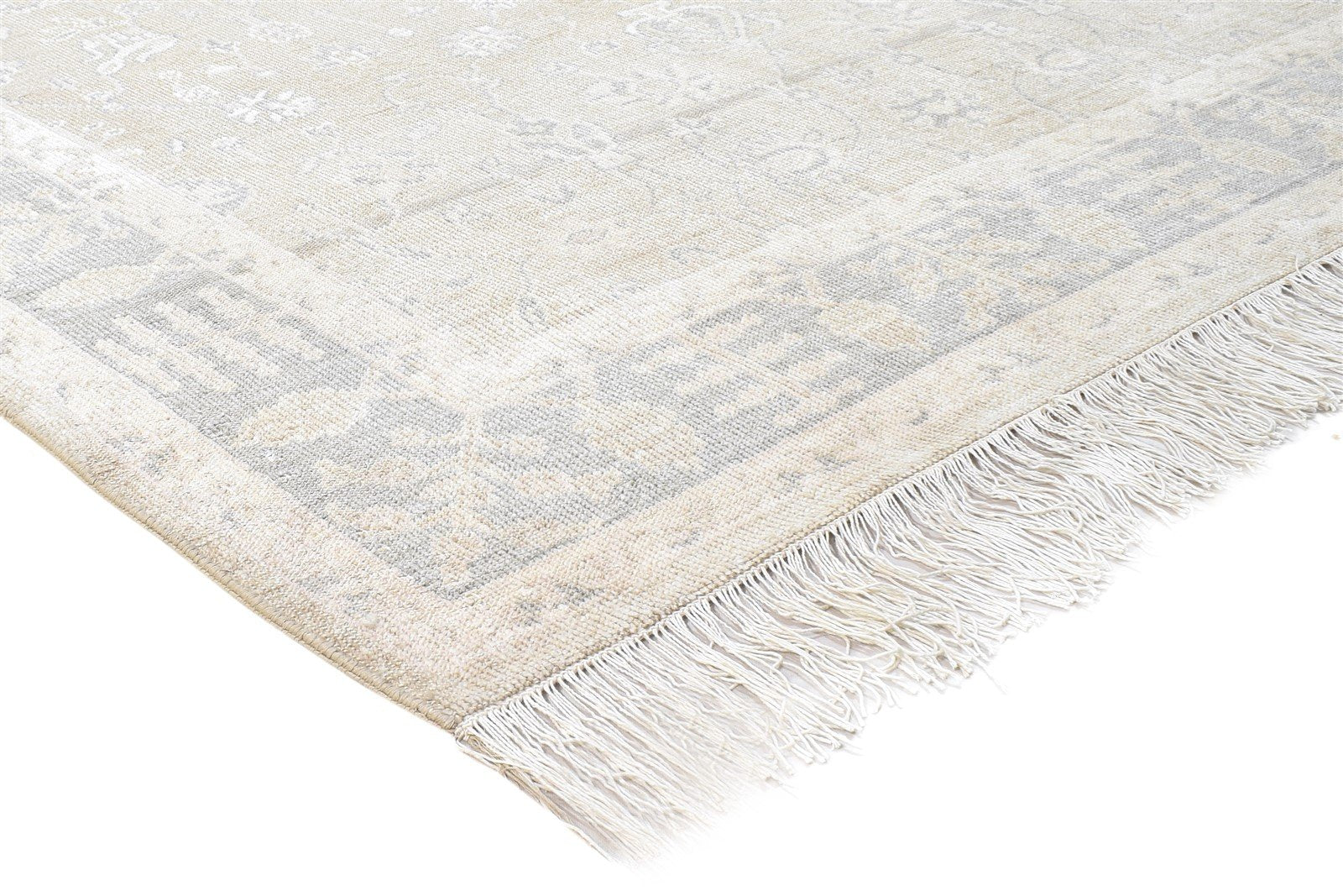 Tanitansy Silk Brown Rug 5' X 8' Persian Hand Knotted Oushak Oriental   7864804475029