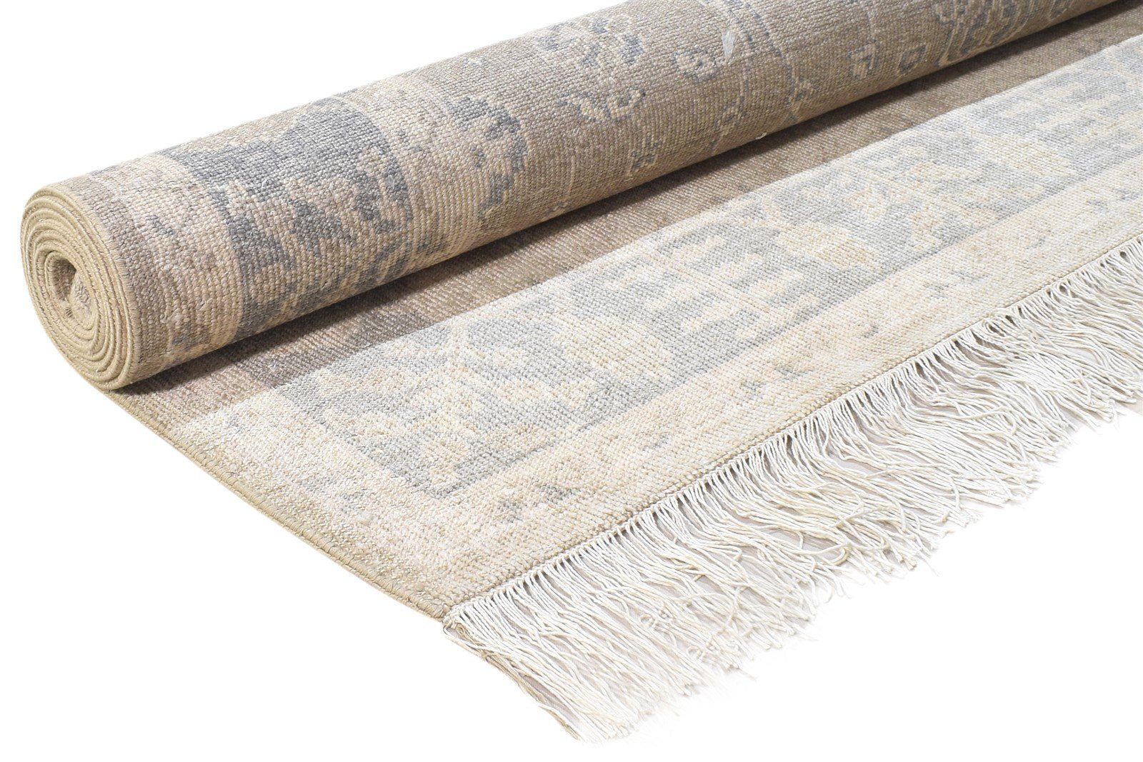 Tanitansy Silk Brown Rug 5' X 8' Persian Hand Knotted Oushak Oriental   7864804475029