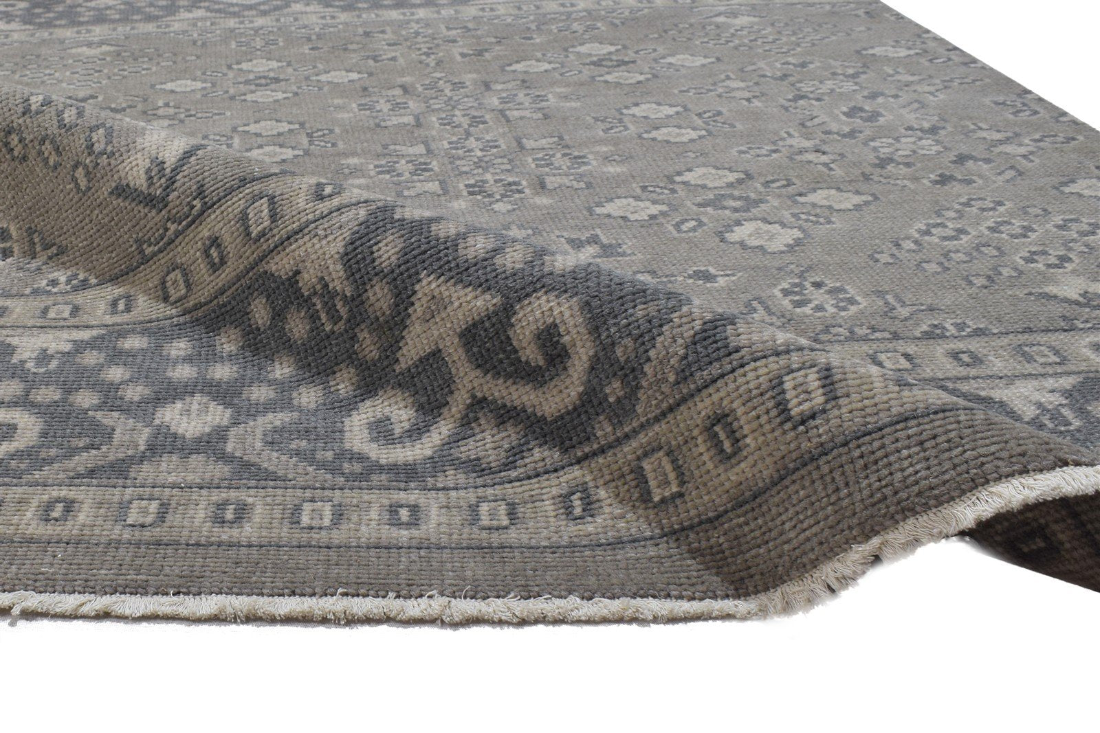 Tasha Wool Sand Rug 4' X 6' Persian Hand Knotted Kazak Oriental   7864160288917