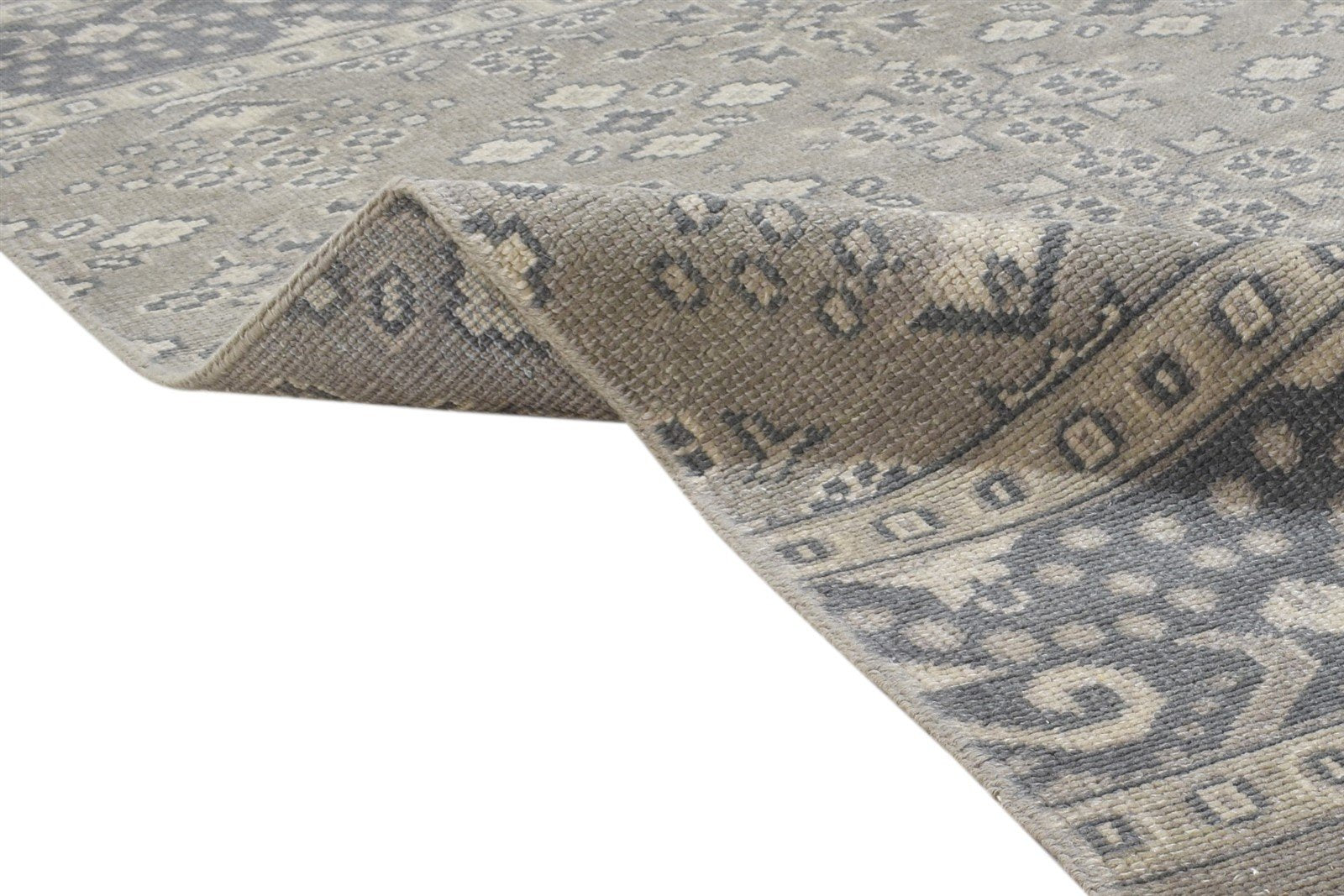 Tasha Wool Sand Rug 4' X 6' Persian Hand Knotted Kazak Oriental   7864160288917