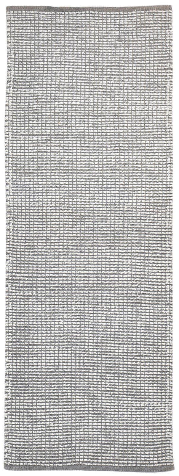 Taupe Wool Rug 3' X 7' Modern Dhurrie Scandinavian Solid Small Runner   7865196904597