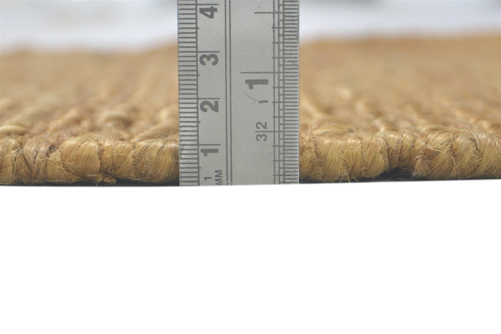 Windy Brown Jute Rug 2' X 3' Modern Hand Knotted Scandinavian Solid   7860703363221