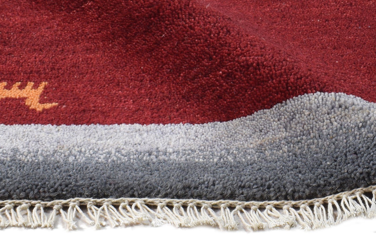 Wine Wool Rug 2' X 2' Persian Hand Knotted Southwestern Tribal Small Carpet   7865183928469