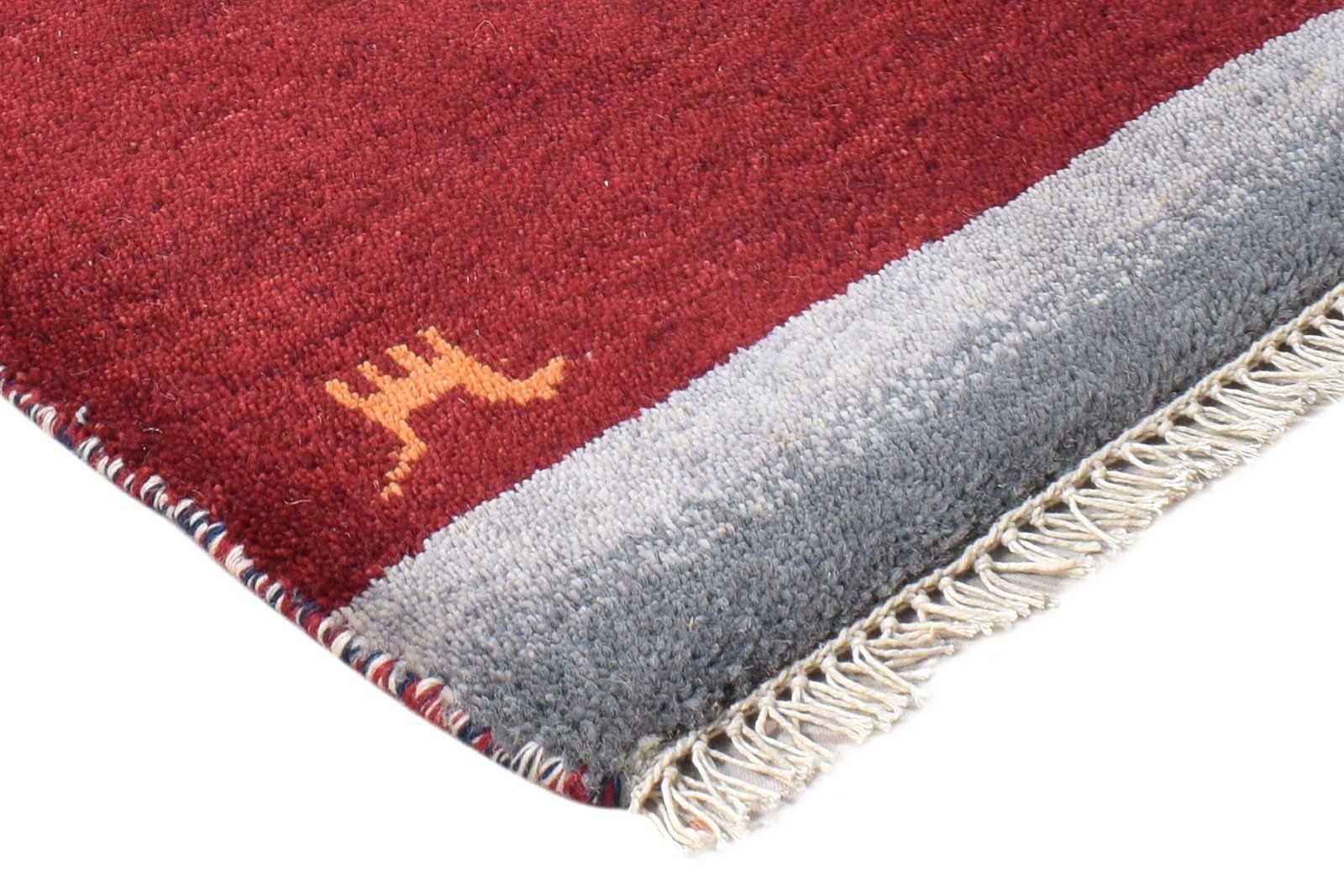Wine Wool Rug 2' X 2' Persian Hand Knotted Southwestern Tribal Small Carpet   7865183928469