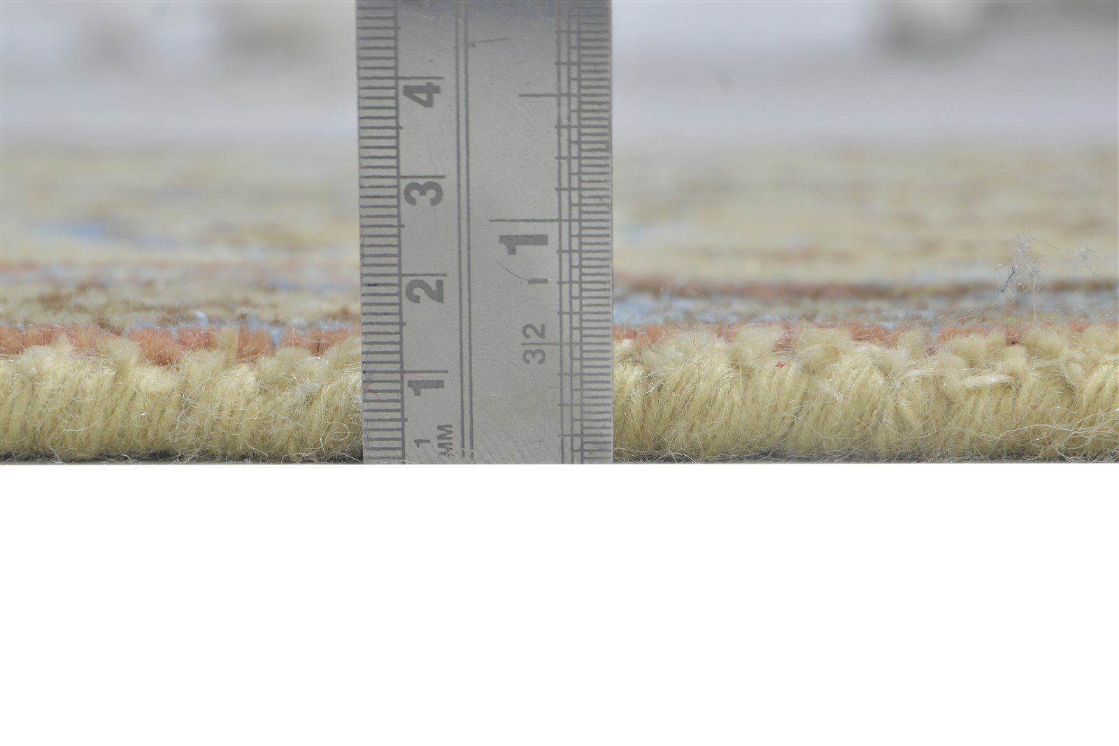 Wool Beige Rug 2'6 X 8' Persian Hand Knotted Oushak Oriental Small Runner   7864830689429