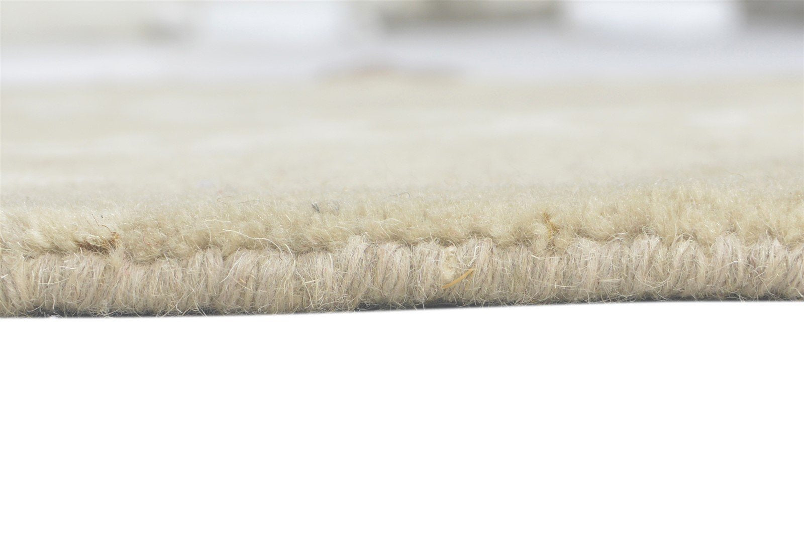 Wool Beige Rug 2' X 2' Modern Hand Tufted Moroccan Trellis 2'2"X2'2" Carpet   7860696121493