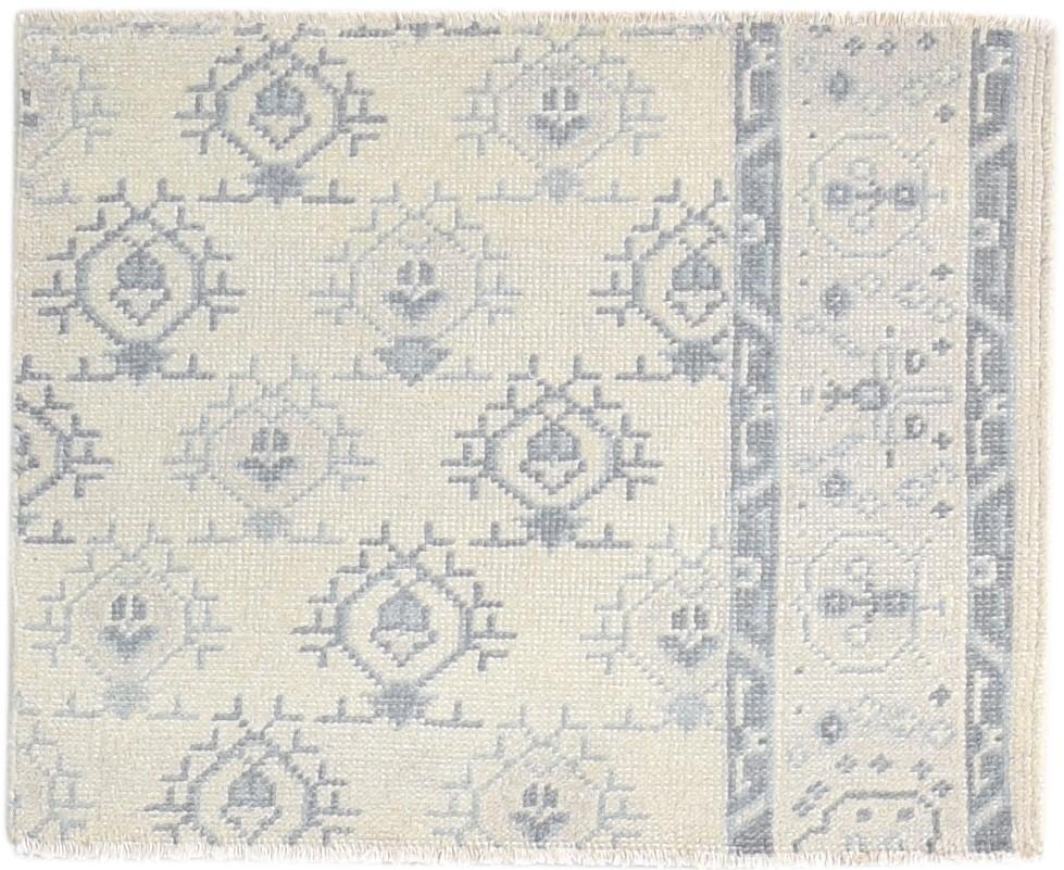 Wool Beige Rug 3' X 2' Persian Hand Knotted Bokhara Oriental Small Carpet   7865143427221