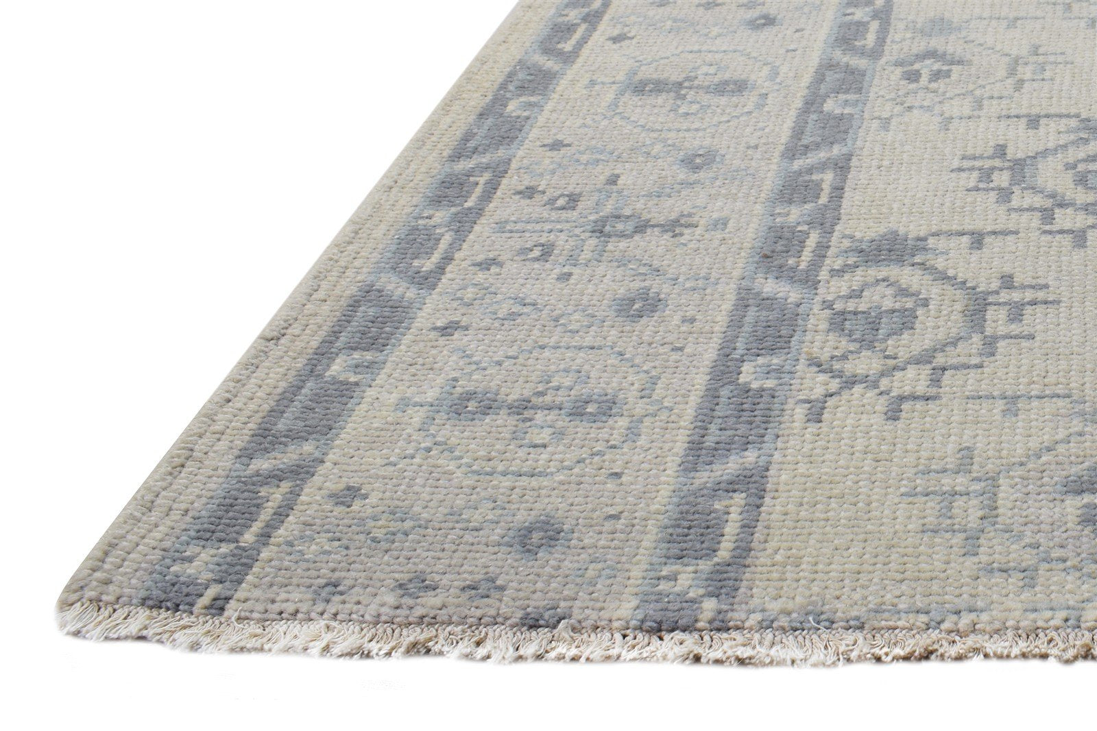 Wool Beige Rug 3' X 2' Persian Hand Knotted Bokhara Oriental Small Carpet   7865143427221