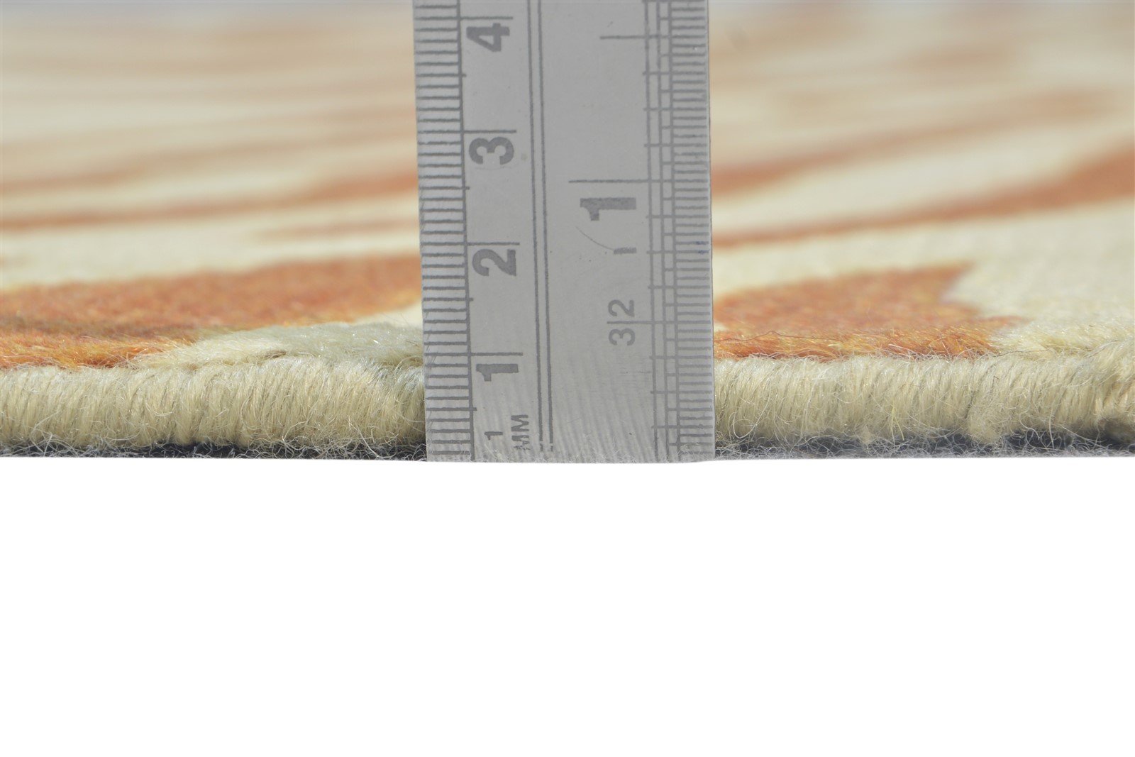 Wool Beige Rug 6' X 9' Modern Hand Knotted American Abstract Room Size Carpet   7865095127189