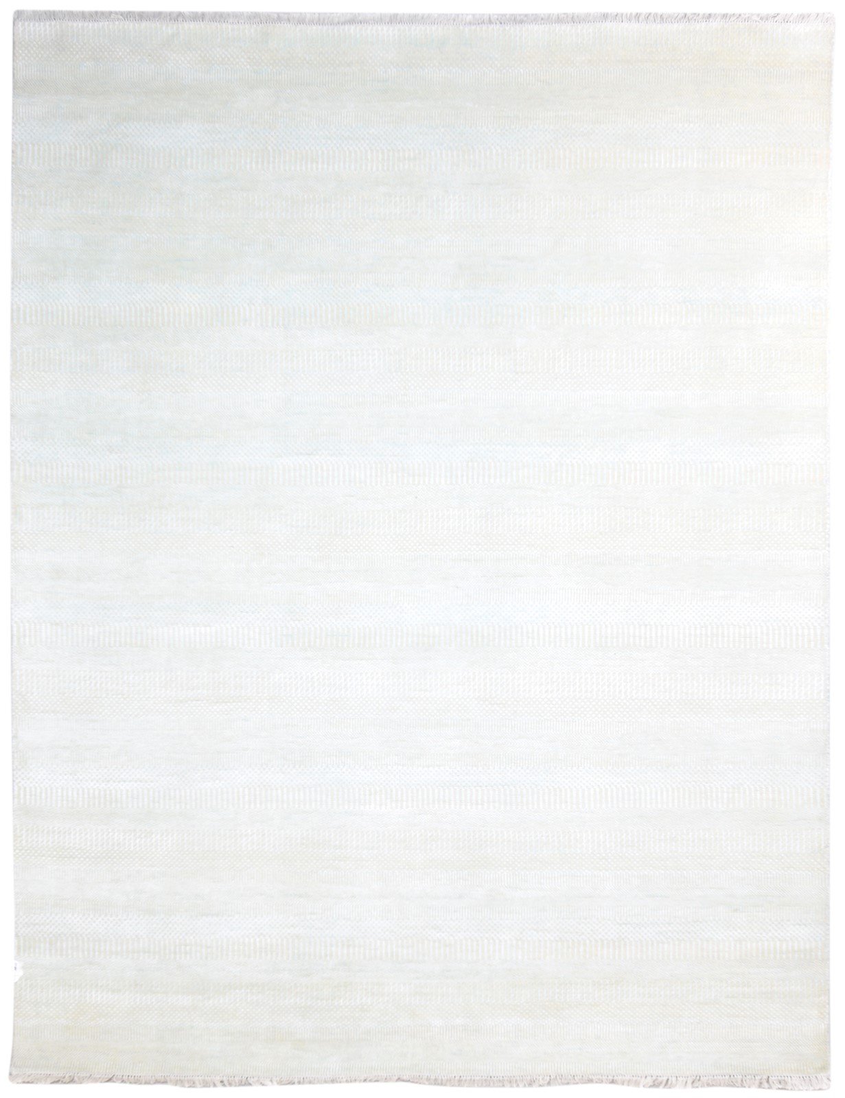 Wool Beige Rug 8' X 10' Modern Hand Knotted Agra Grass Trellis Large Carpet   7865147883669