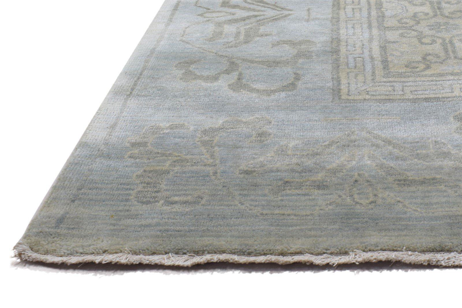 Wool Beige Rug 8' X 10' Persien Hand Knotted Bokhara Oriental Large Carpet   7864319148181