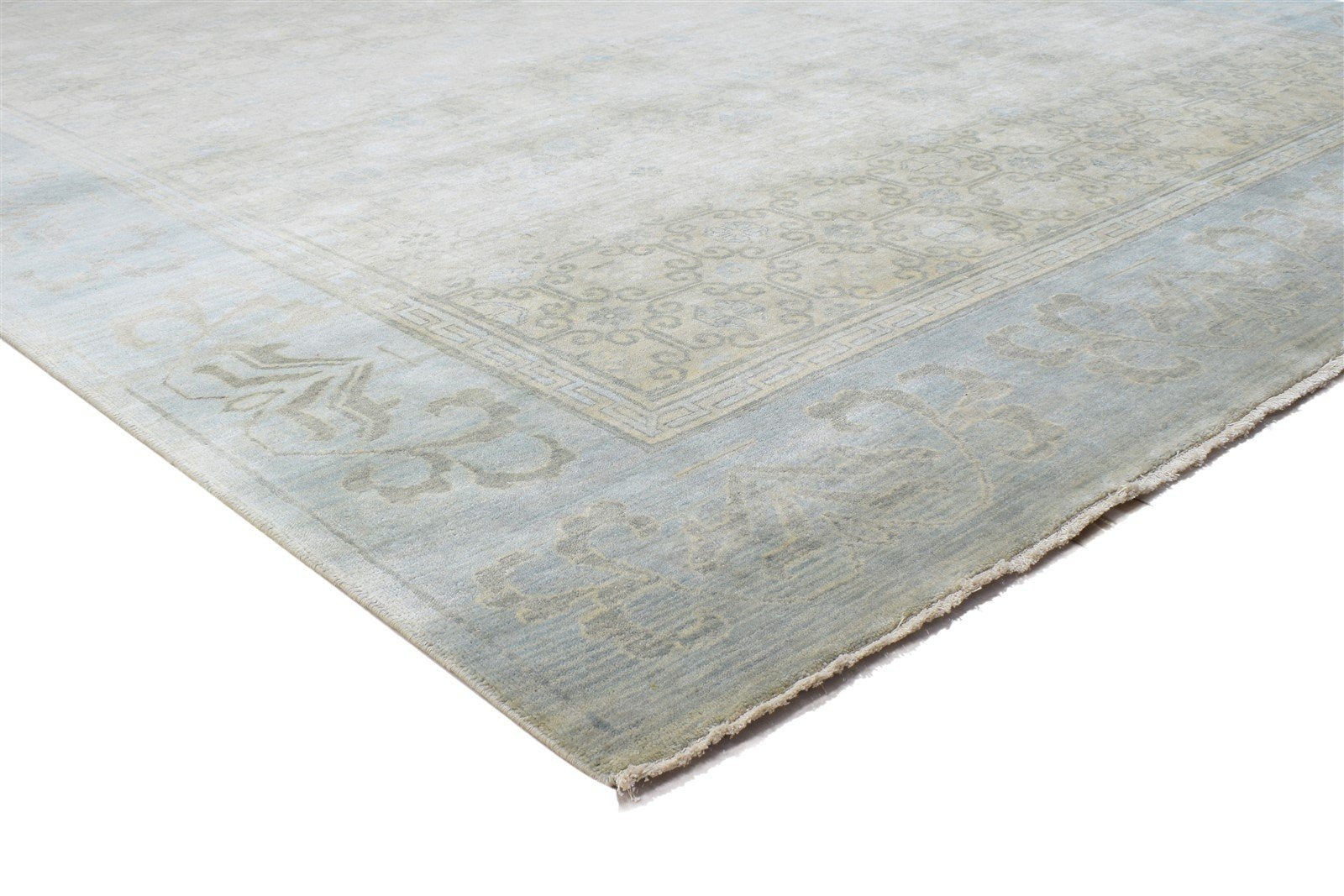 Wool Beige Rug 8' X 10' Persien Hand Knotted Bokhara Oriental Large Carpet   7864319148181