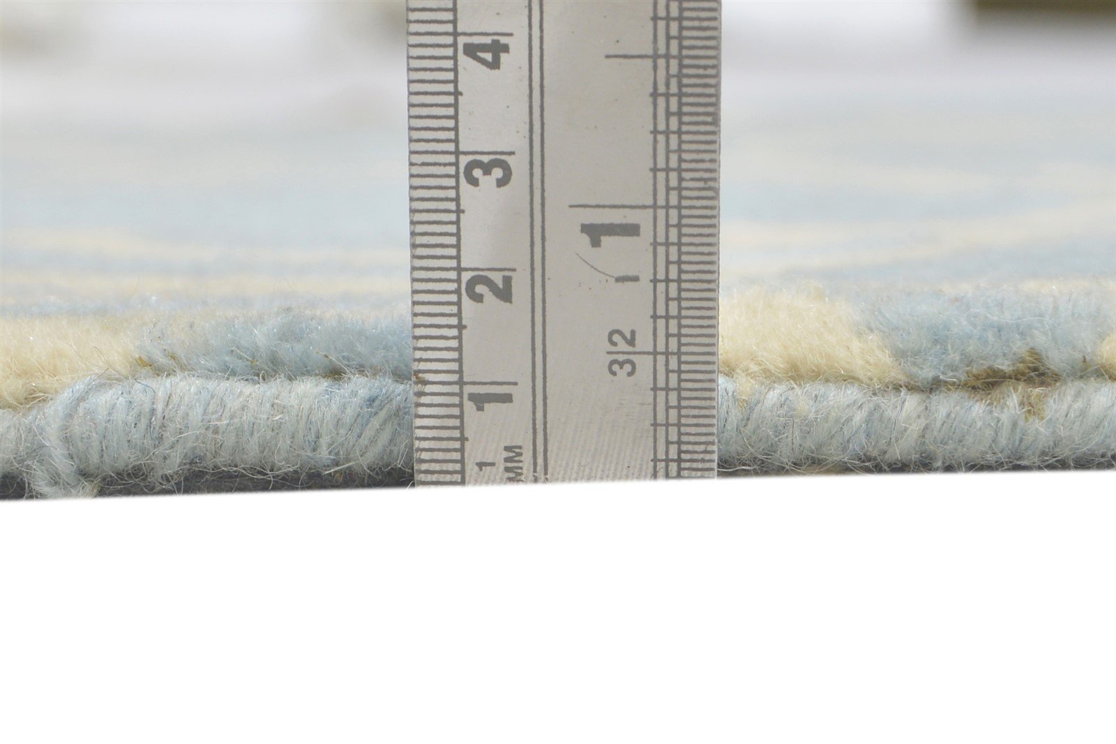 Wool Blue Rug 2' X 2' Modern Hand Tufted Moroccan Trellis 2'2"X2'2" Carpet   7860696514709