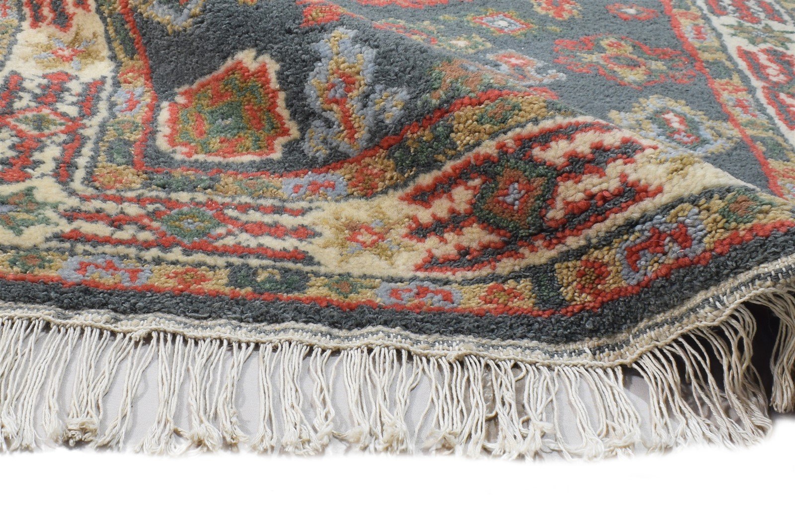 Wool Blue Rug 3' X 5' Persian Hand Knotted Kazak Oriental Room Size Carpet   7865142182037