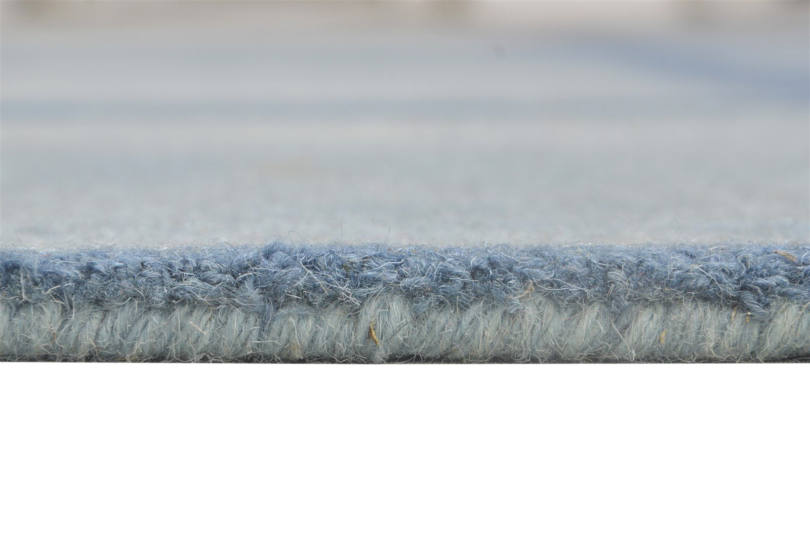 Wool Blue Rug 5' X 8' Modern Hand Tufted Shibori Tie Dye Room Size Carpet   7864284250261