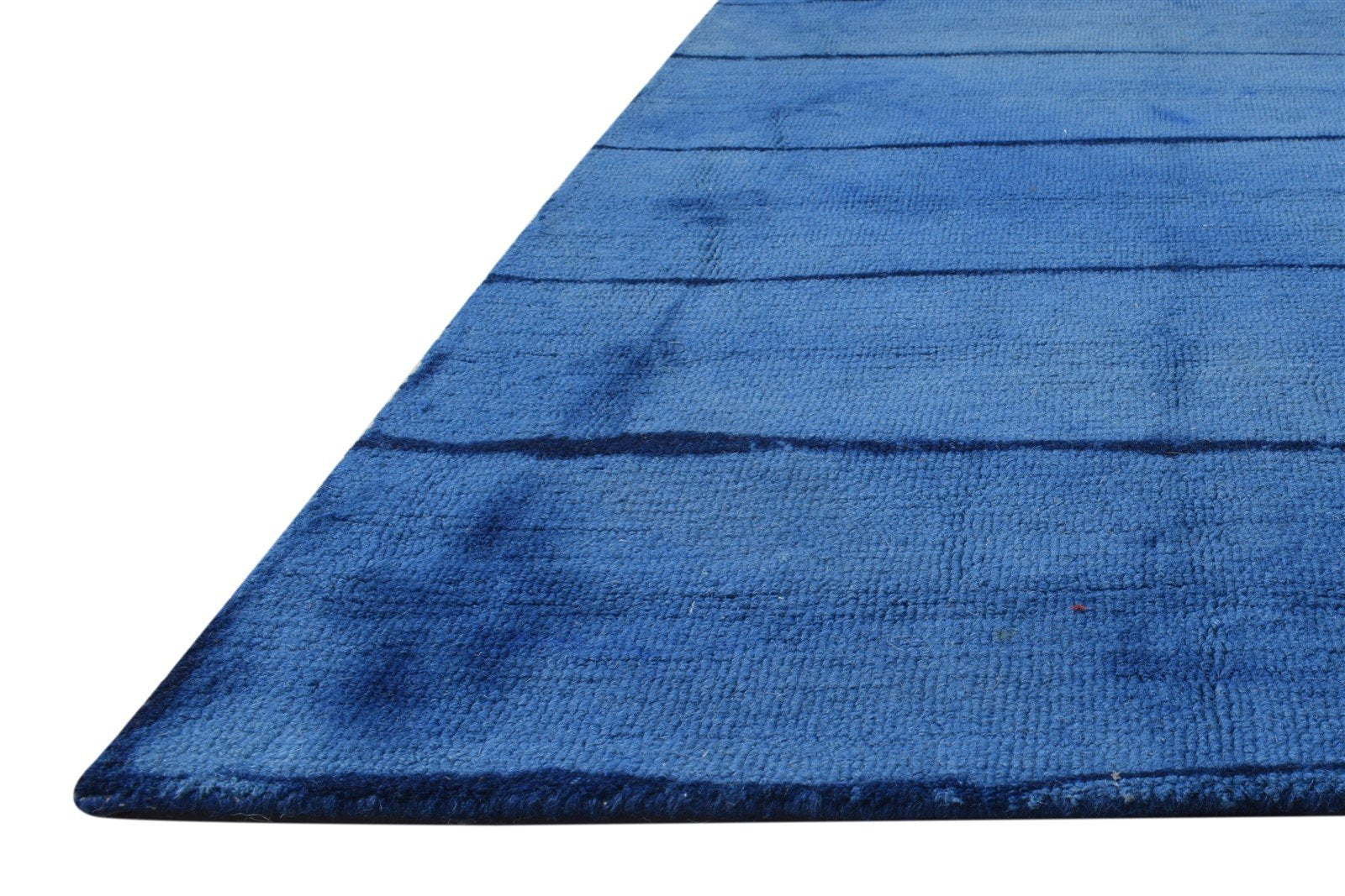 Wool Blue Rug 5' X 8' Modern Hand Tufted Shibori Tie Dye Room Size Carpet   7865199231125