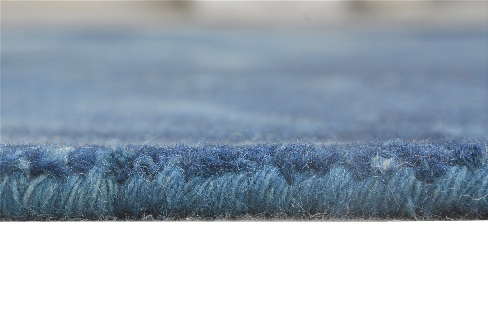 Wool Blue Rug 5' X 8' Modern Hand Tufted Shibori Tie Dye Room Size Carpet   7865204998293
