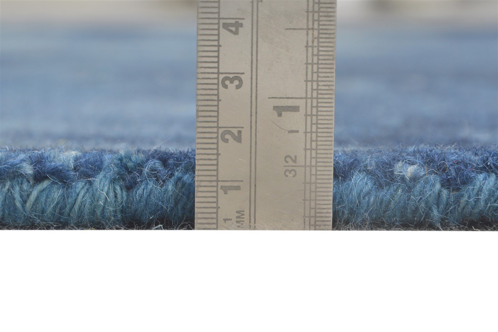 Wool Blue Rug 5' X 8' Modern Hand Tufted Shibori Tie Dye Room Size Carpet   7865204998293