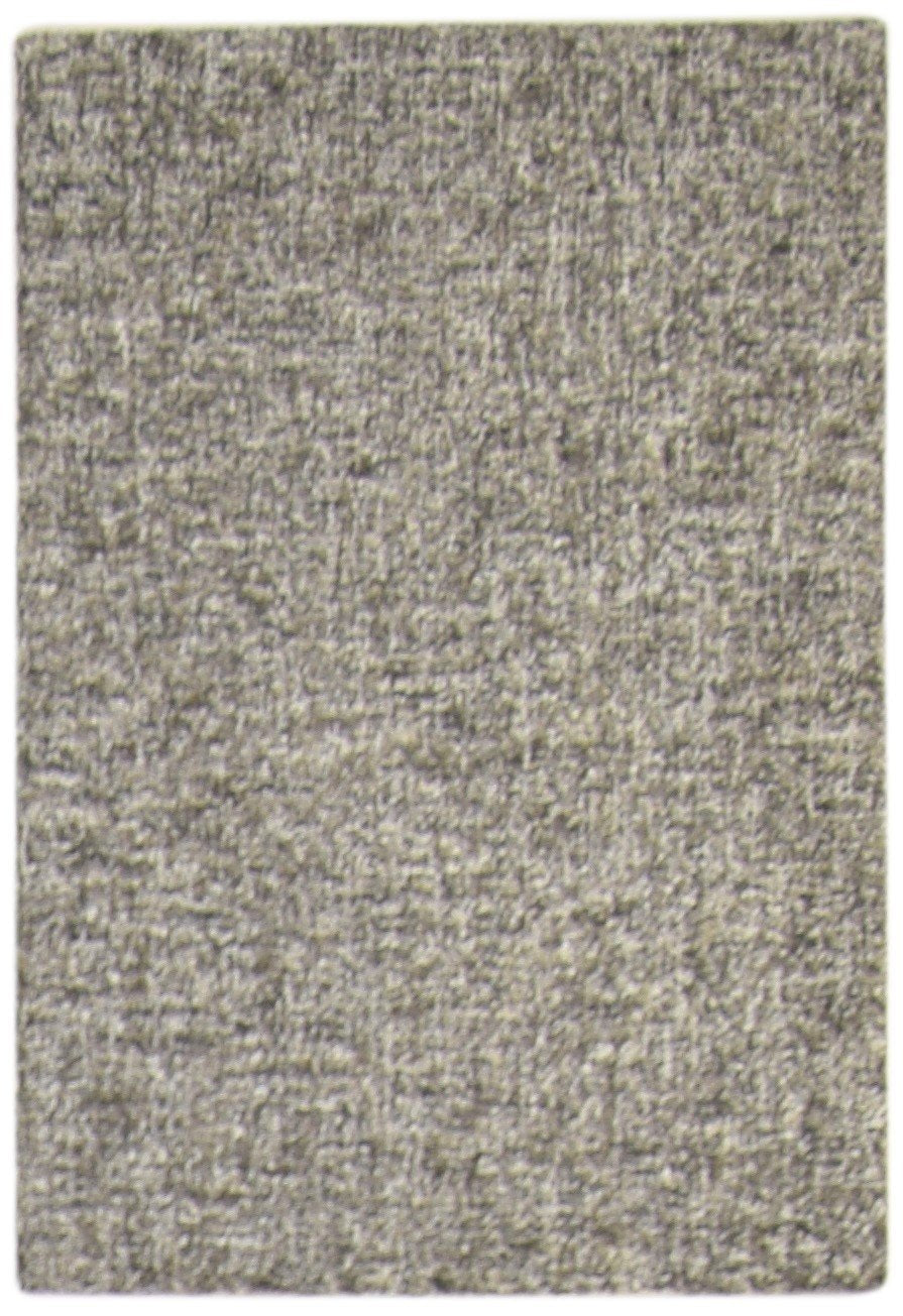 Wool Brown Rug 2' X 3' Modern Hand Tufted Scandinavian Solid Small Carpet   7864134402197
