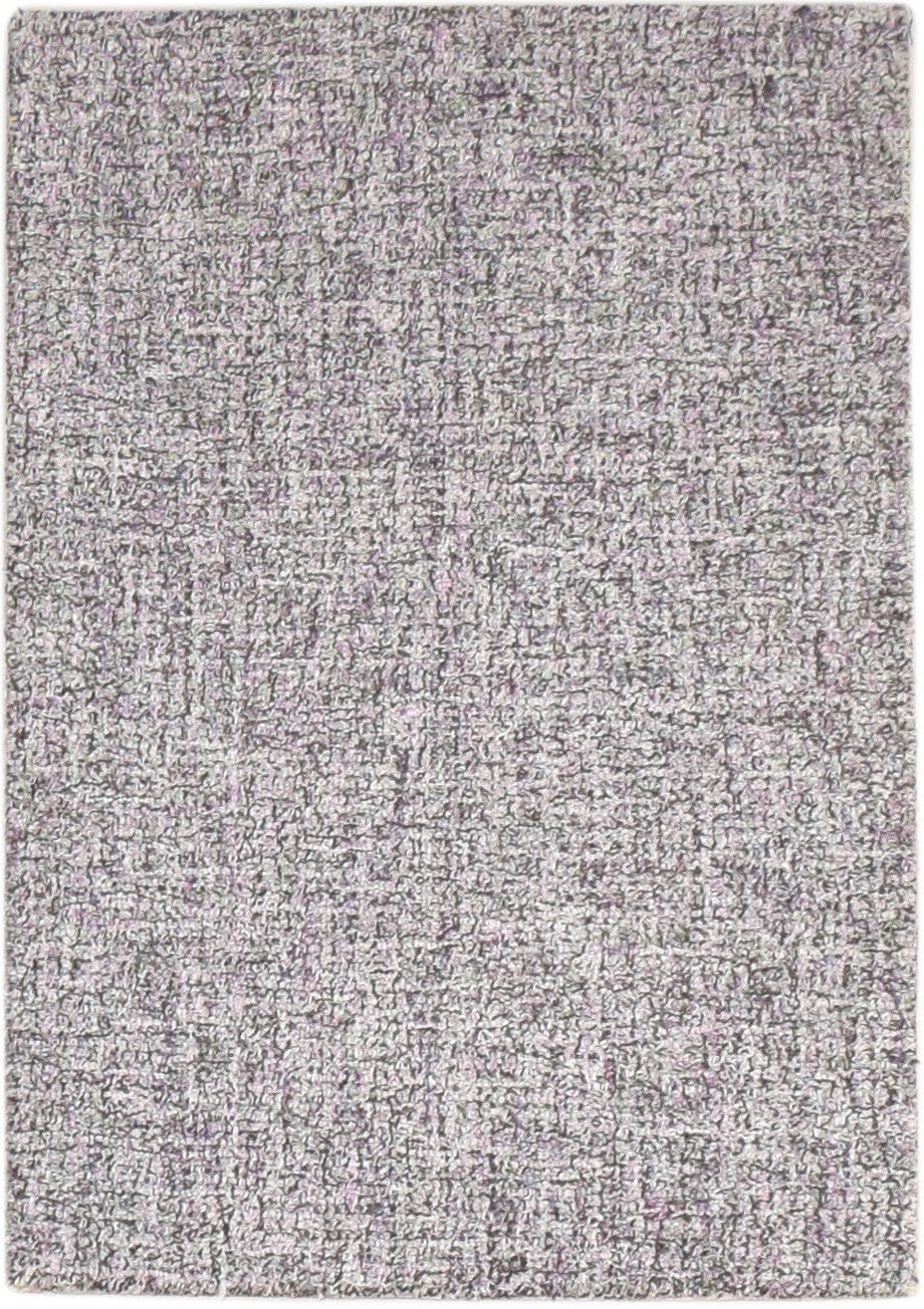 Wool Brown Rug 2' X 3' Modern Hand Tufted Scandinavian Solid Small Carpet   7864135286933