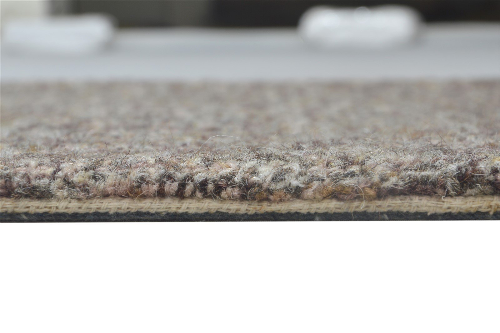 Danyette Wool Brown Rug 2' X 3' Modern Hand Tufted Scandinavian Solid   7864817975445