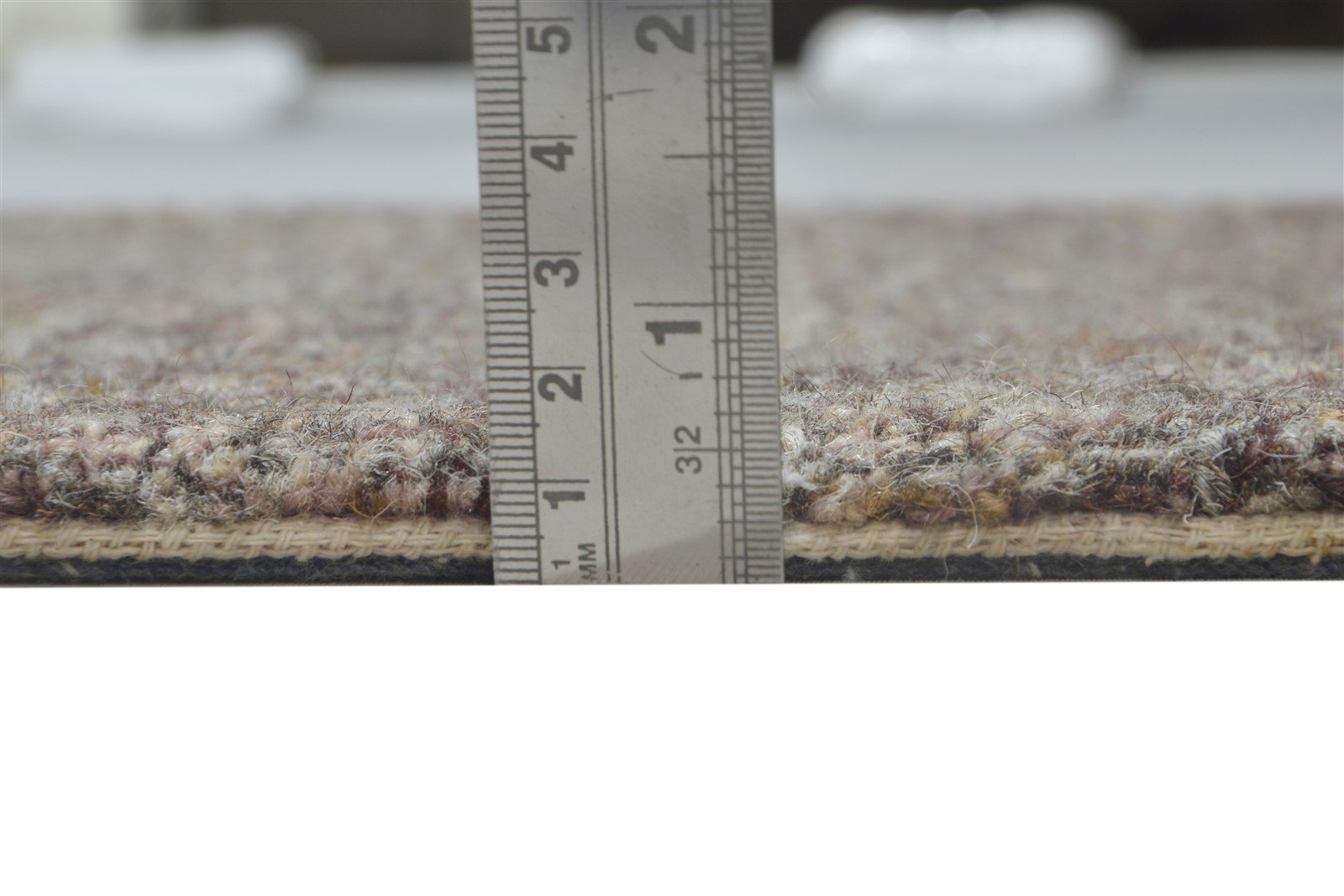 Danyette Wool Brown Rug 2' X 3' Modern Hand Tufted Scandinavian Solid   7864817975445