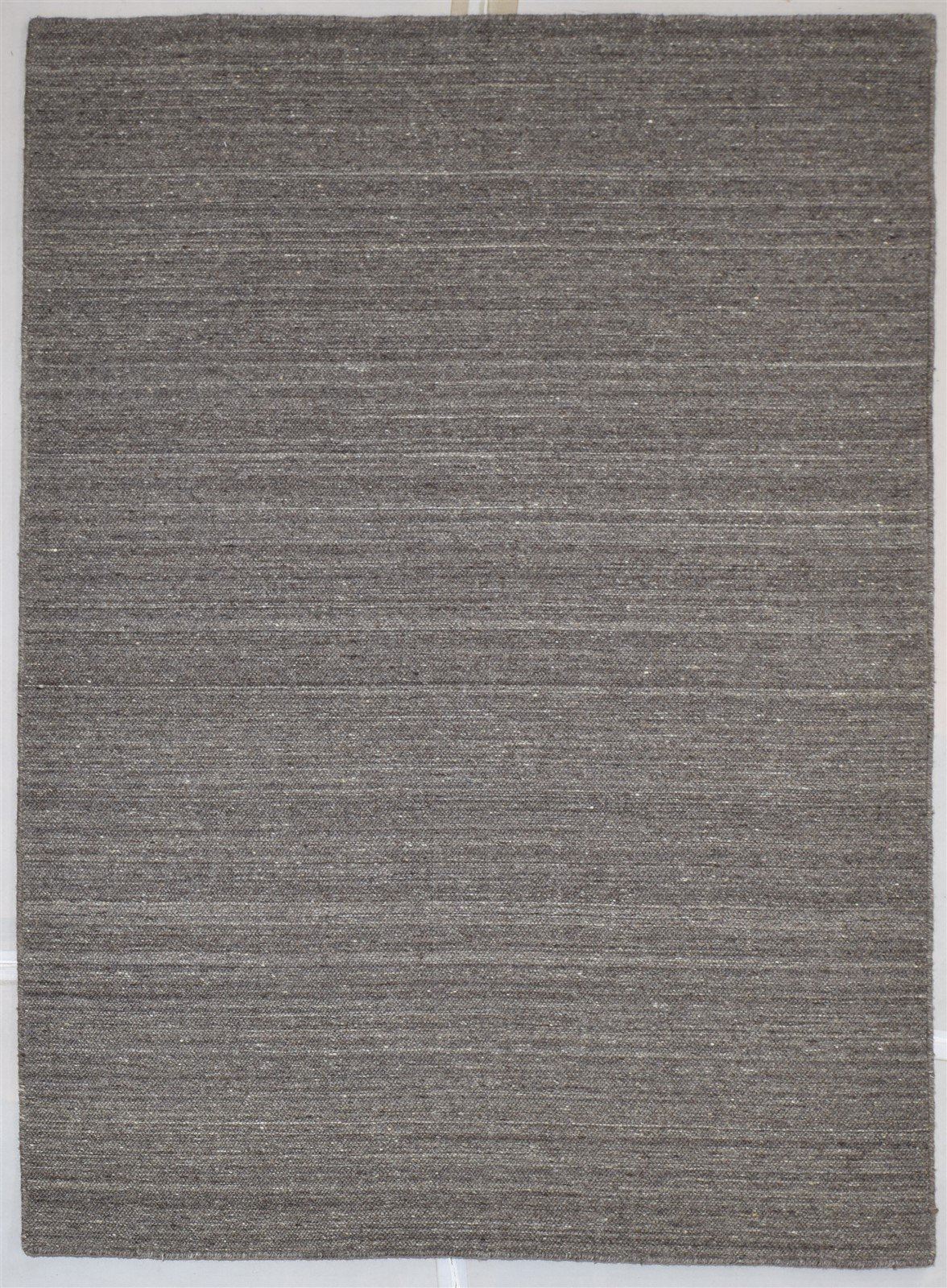 Wool Brown Rug 5' X 6' Modern Handloom Scandinavian Solid Room Size Carpet   7864152195221