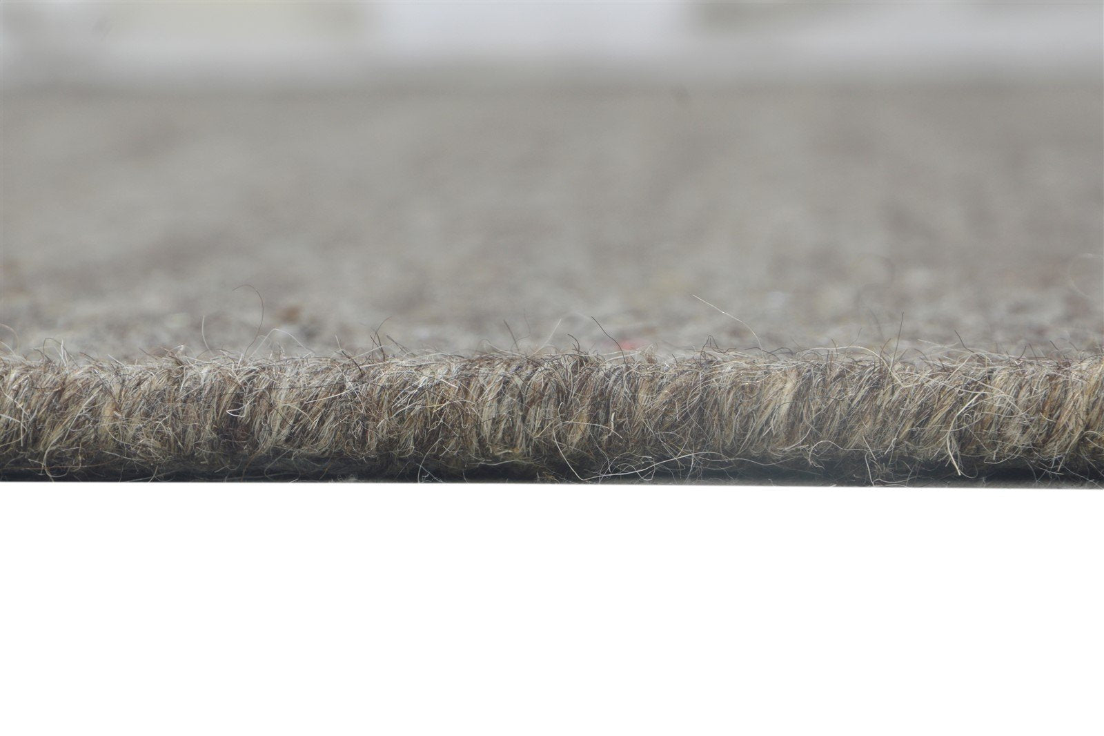 Wool Brown Rug 5' X 6' Modern Handloom Scandinavian Solid Room Size Carpet   7864152195221
