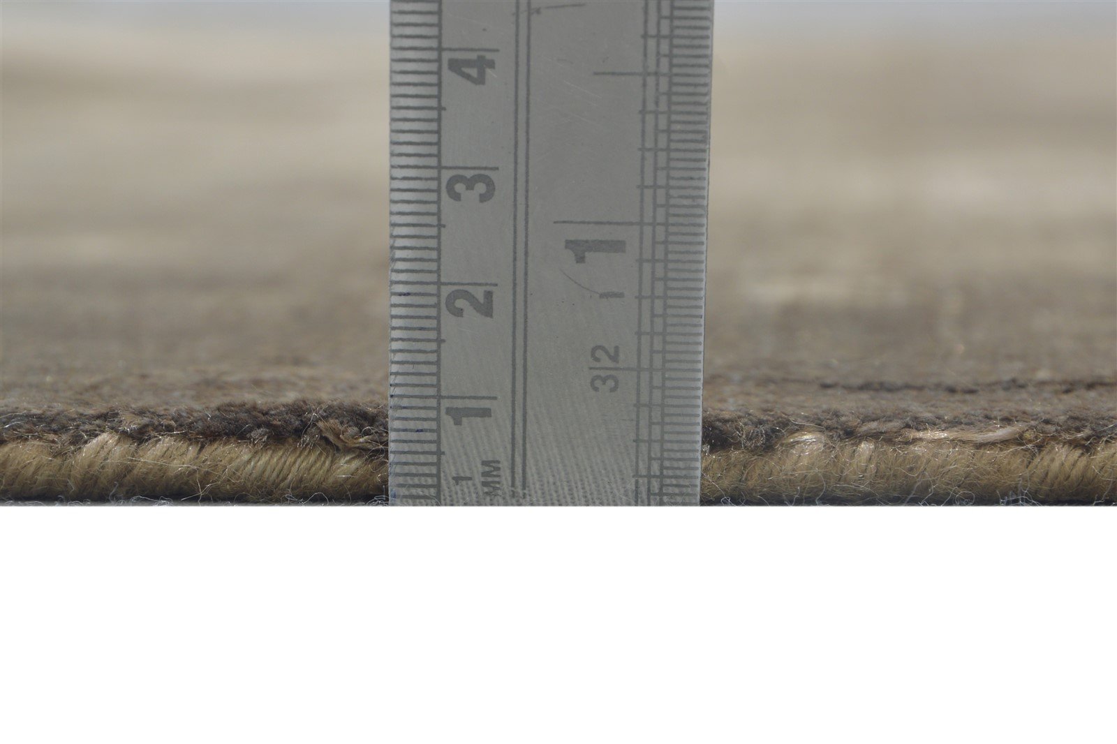 Wool Brown Rug 6' X 8' Modern Handloom Scandinavian Solid Room Size Carpet   7864359387285
