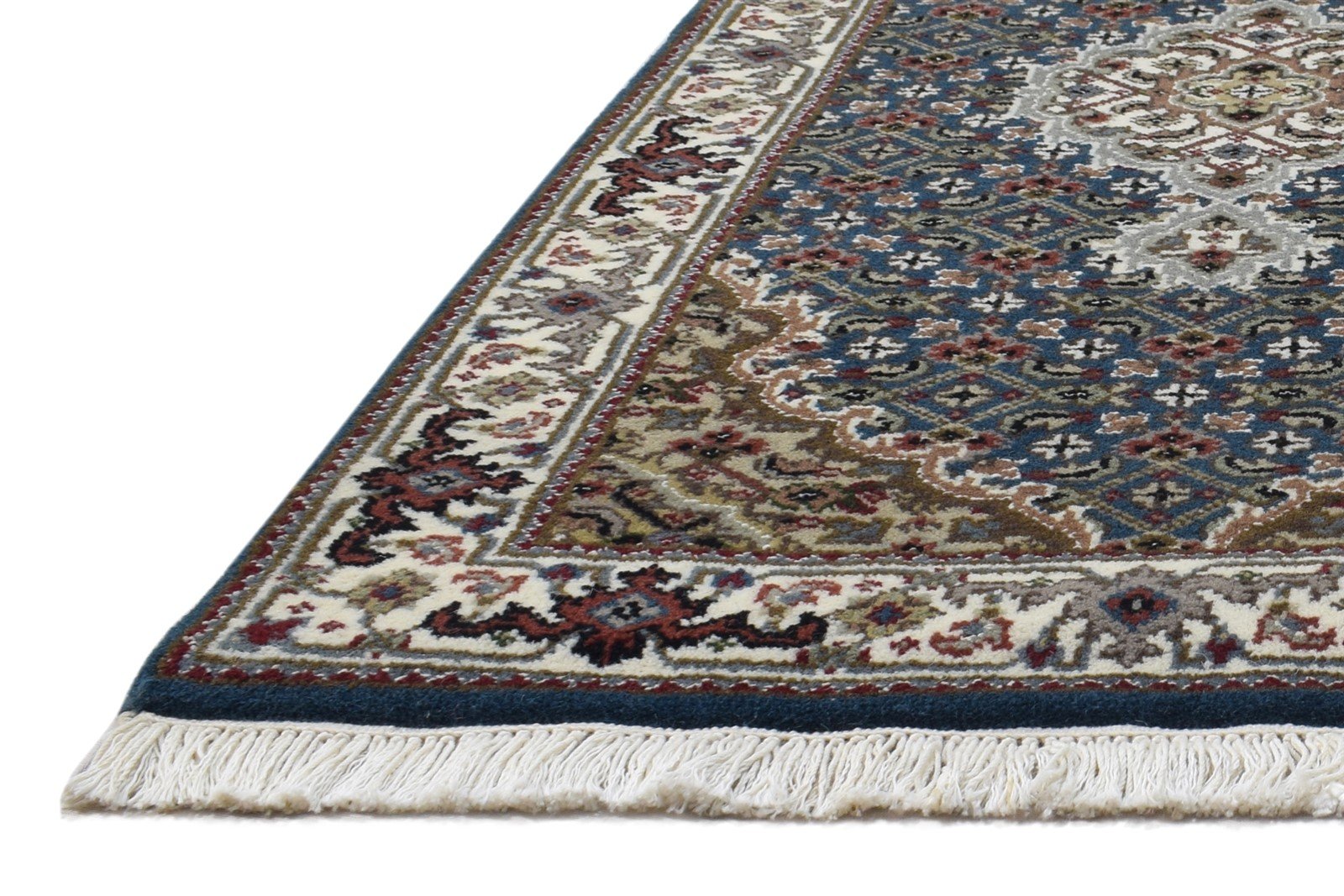 Wool Charcoal Rug 2' X 8' Persian Hand Knotted Mir Oriental Small Runner   7864982077589