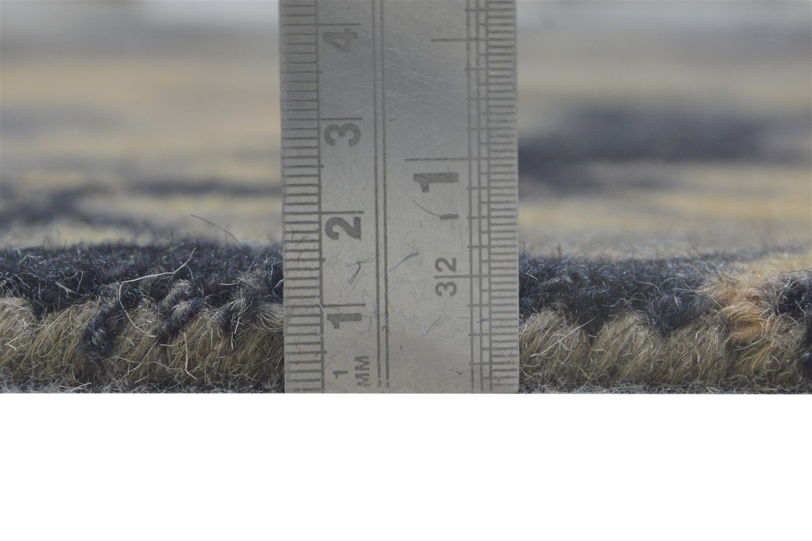 Wool Charcoal Rug 5' X 8' Modern Hand Tufted Shibori Tie Dye Room Size Carpet   7865206243477