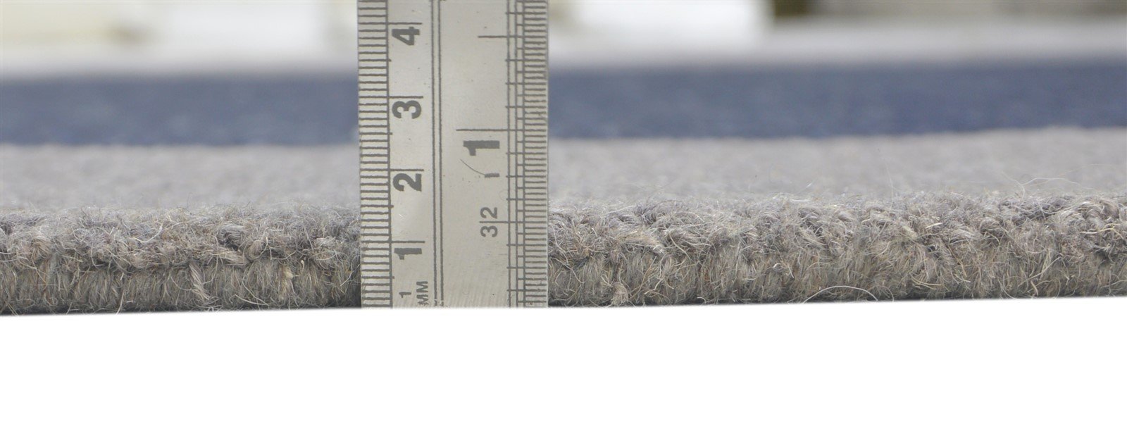 Wool Charcoal Rug 5X8 Modern Hand Tufted Scandinavian Bordered Room Size Carpet   7860687732885