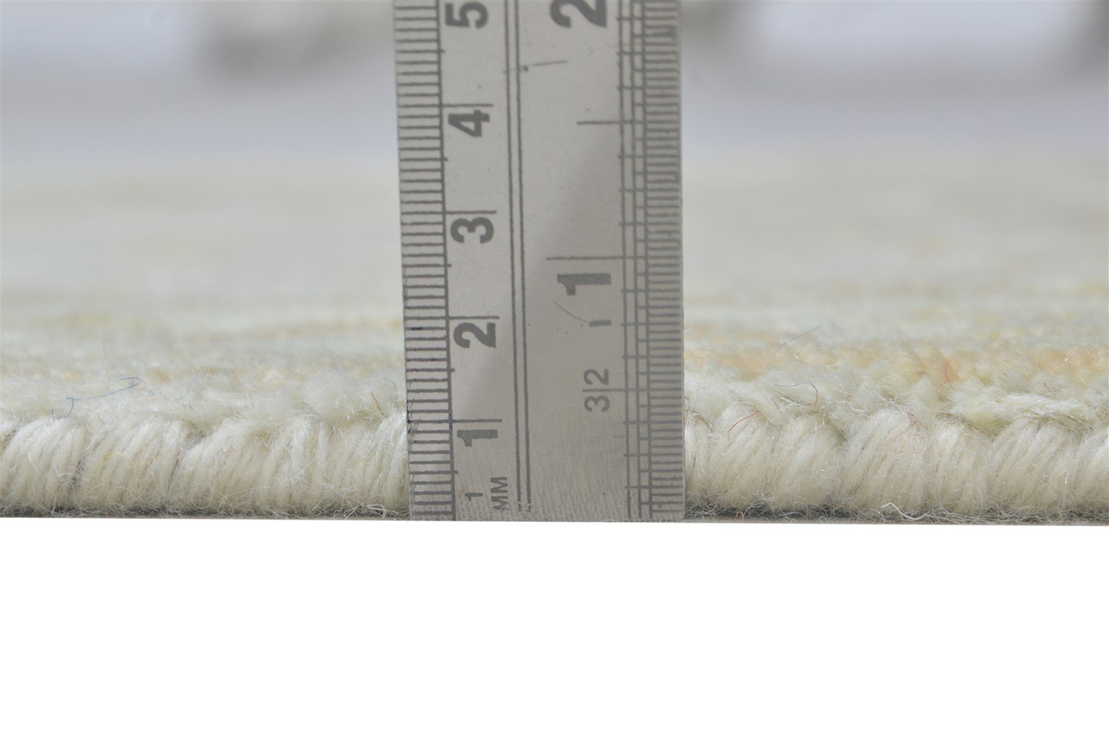 Wool Cream Rug 2' X 3' Persian Hand Knotted Oushak Oriental Small Carpet   7864191746197