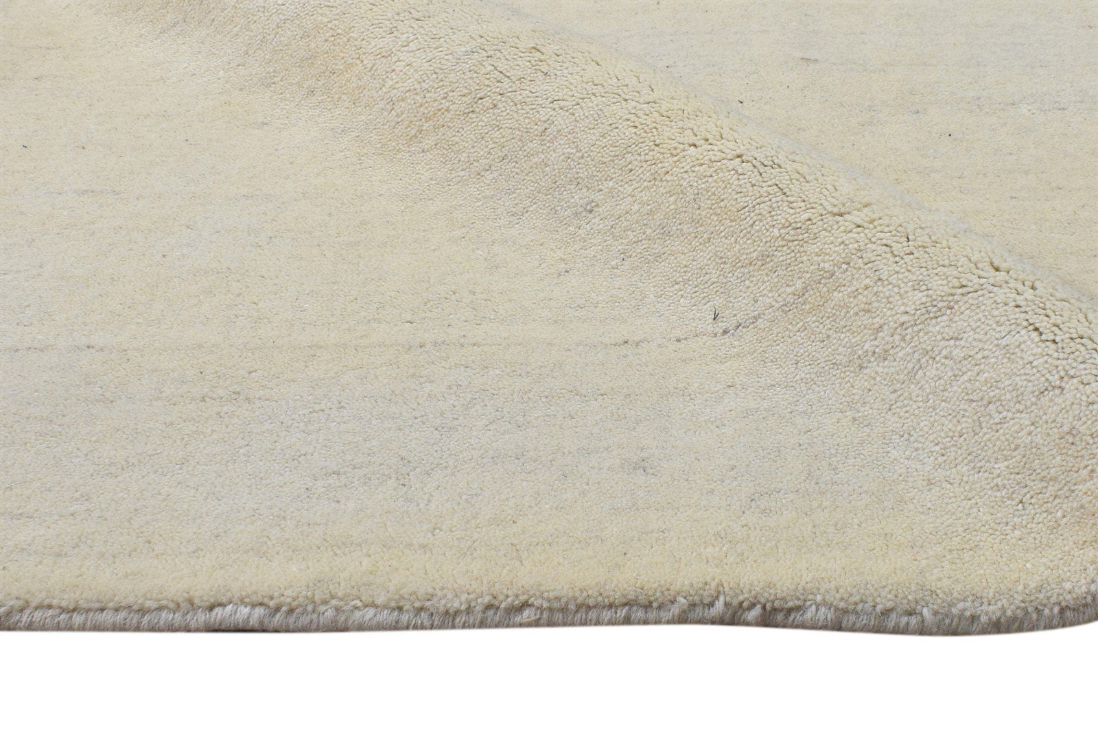 Minnie Wool Cream Rug 5' X 8' Modern Handloom Scandinavian Solid   7865074122901