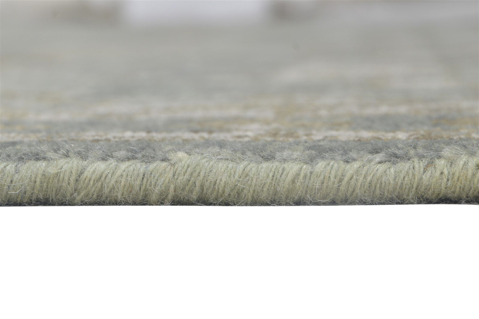 Wool Dark Grey Rug 8' X 10' Persian Hand Knotted Mughal Oriental Large Carpet   7864193024149
