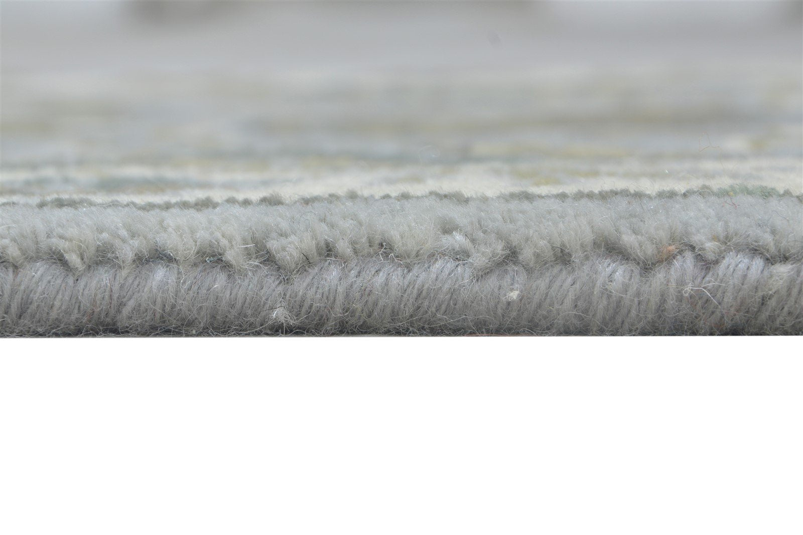 Wool Grey Rug 2' X 3' Persian Hand Knotted Oushak Oriental Small Carpet   7864191615125