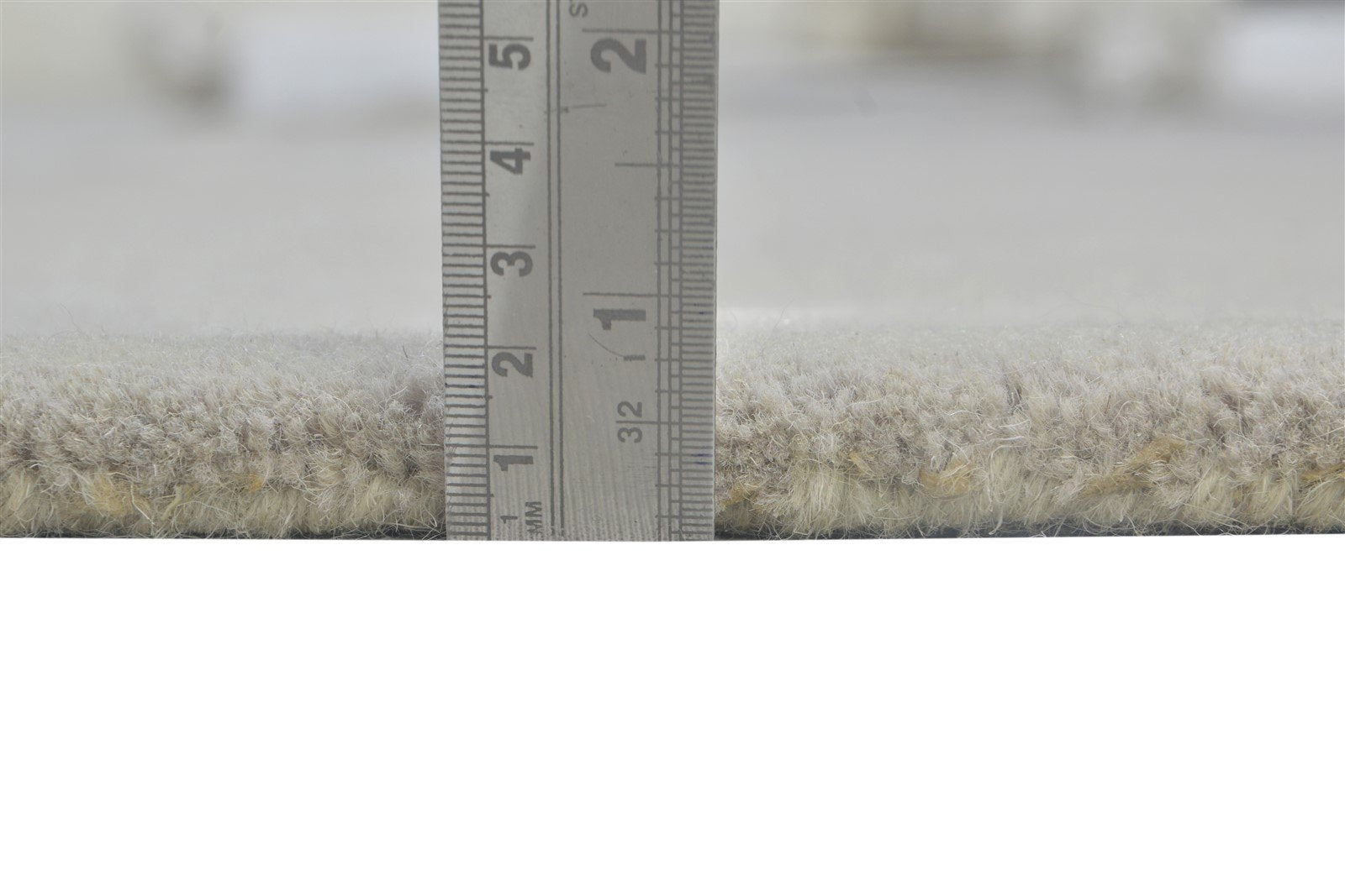 Wool Grey Rug 3' X 5' Modern Hand Tufted Scandinavian Solid Room Size Carpet   7864311021717