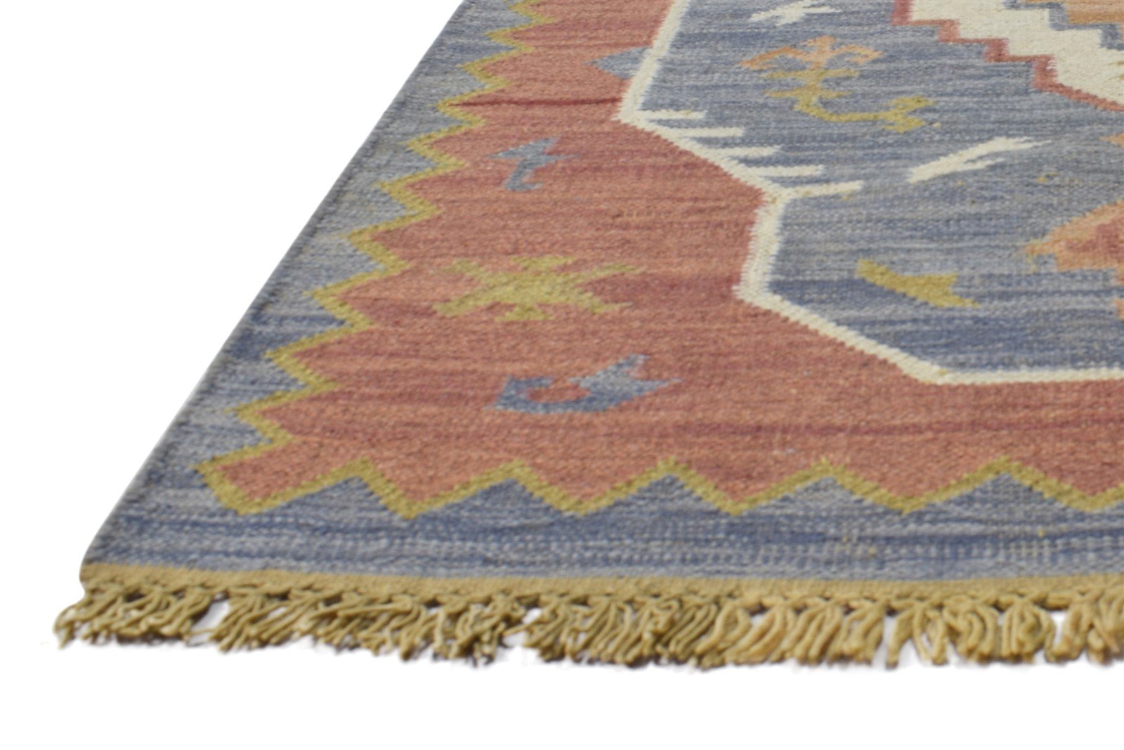 Wool Grey Rug 3' X 5' Persian Dhurrie Serapi Oriental Room Size Carpet   7864985714837